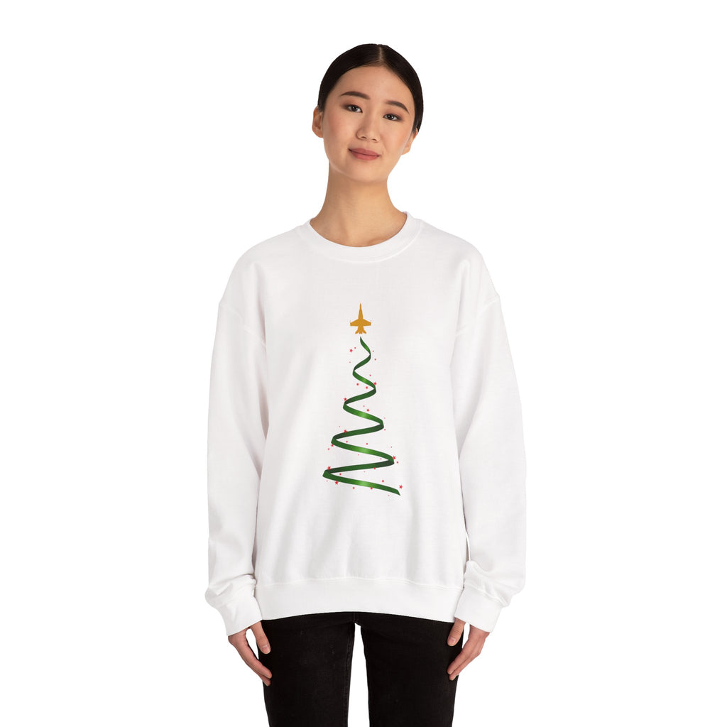 F-18 Christmas Tree Sweatshirt (Unisex)