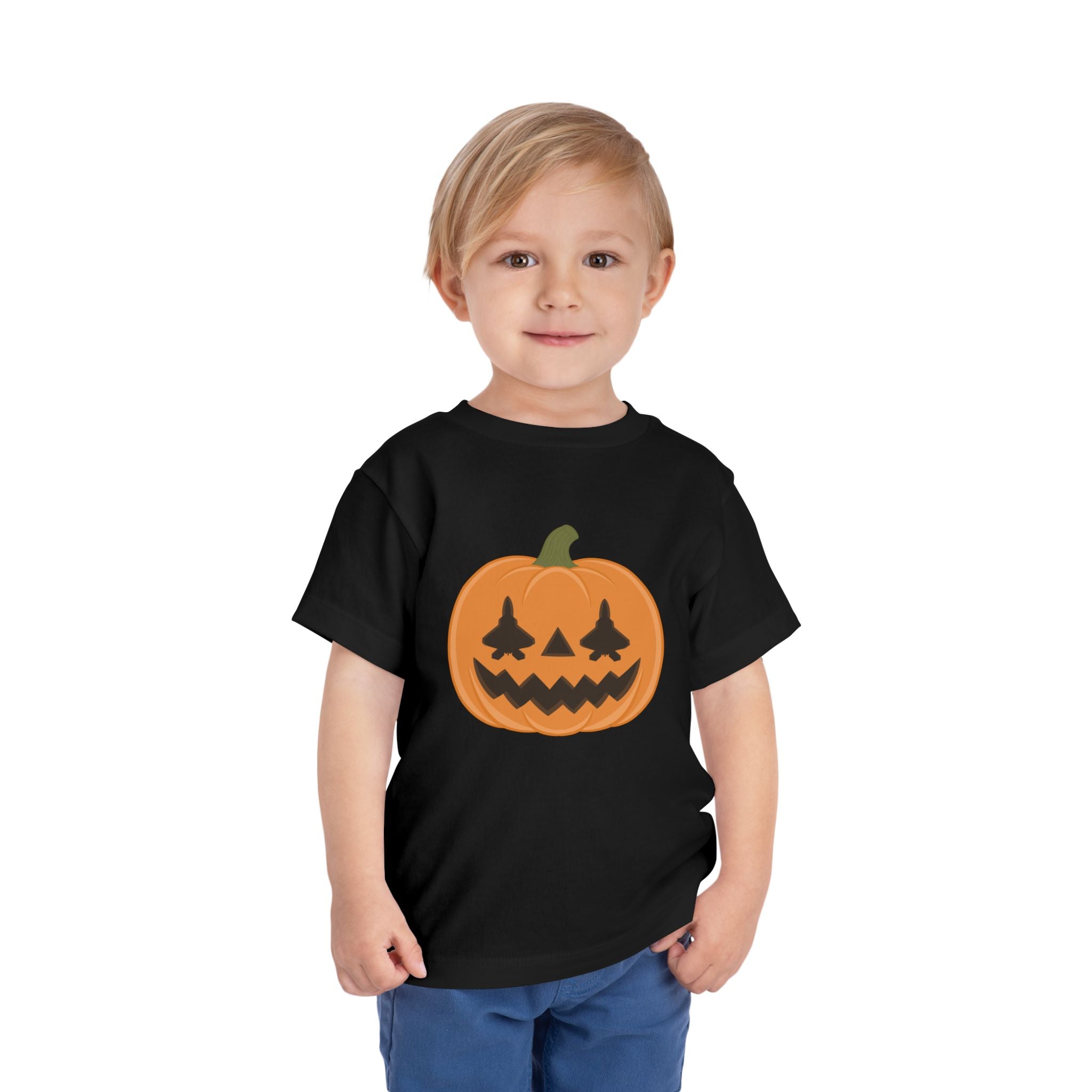 F-22 Jack-o-lantern Tee (Toddler)