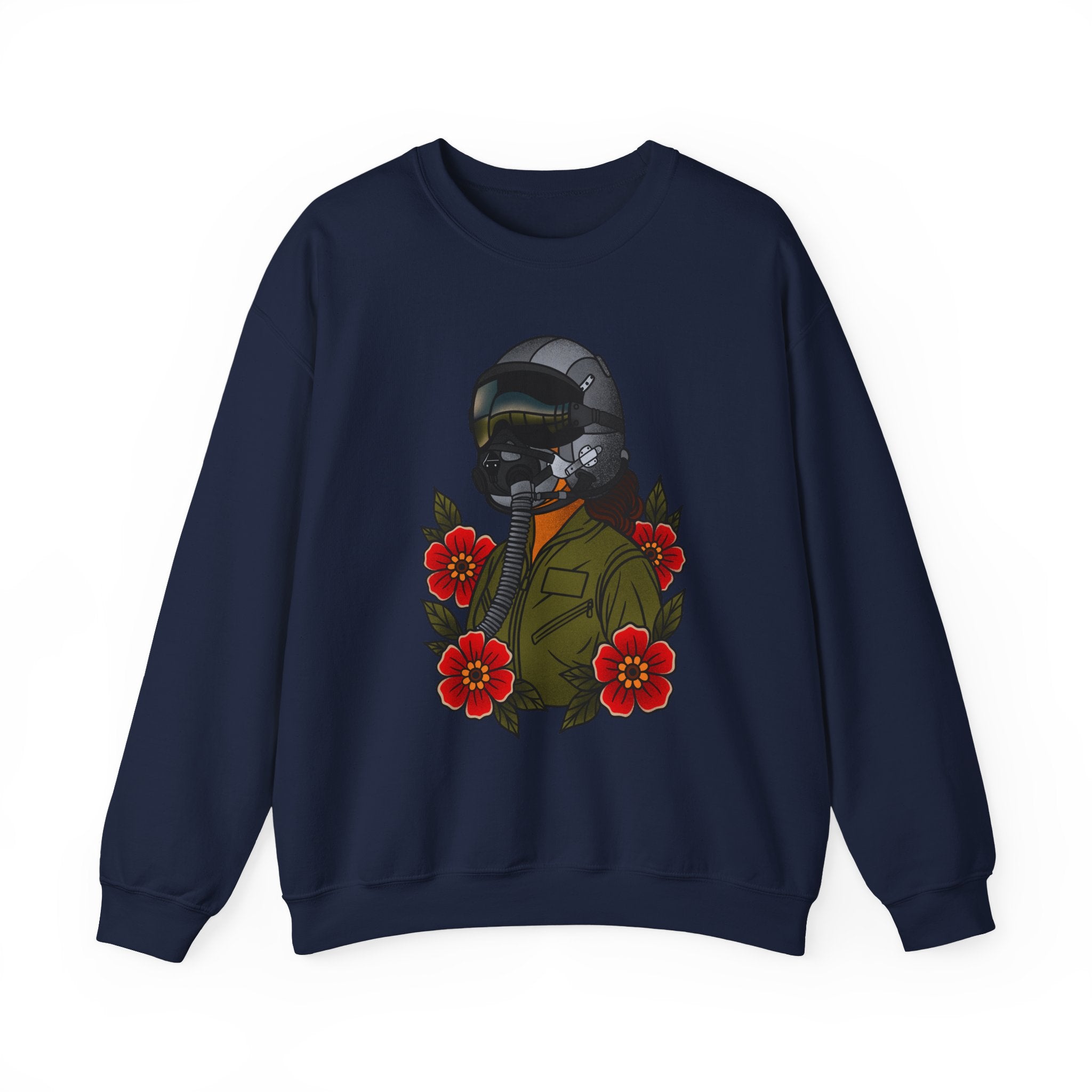 Fighter Pilot Sweatshirt - Traditional (Unisex)