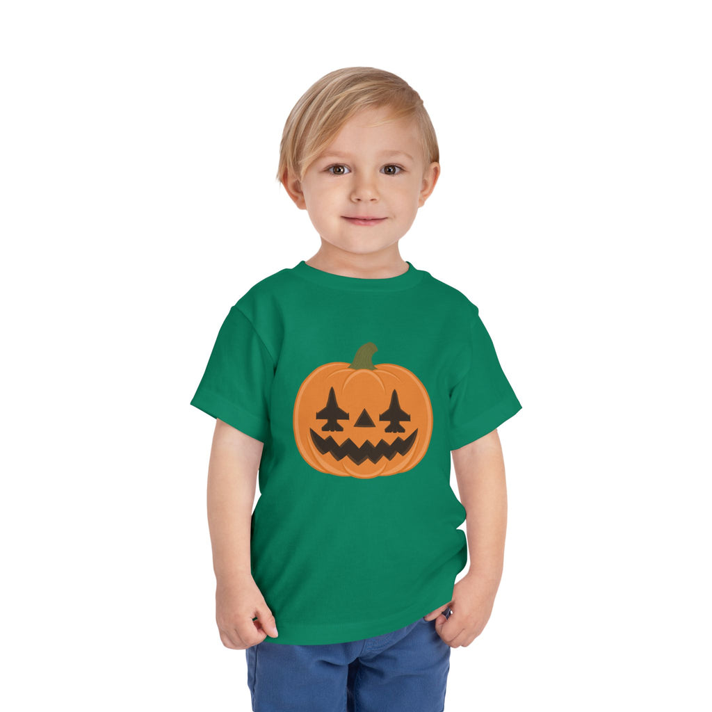 F-16 Jack-o-lantern Tee (Toddler)