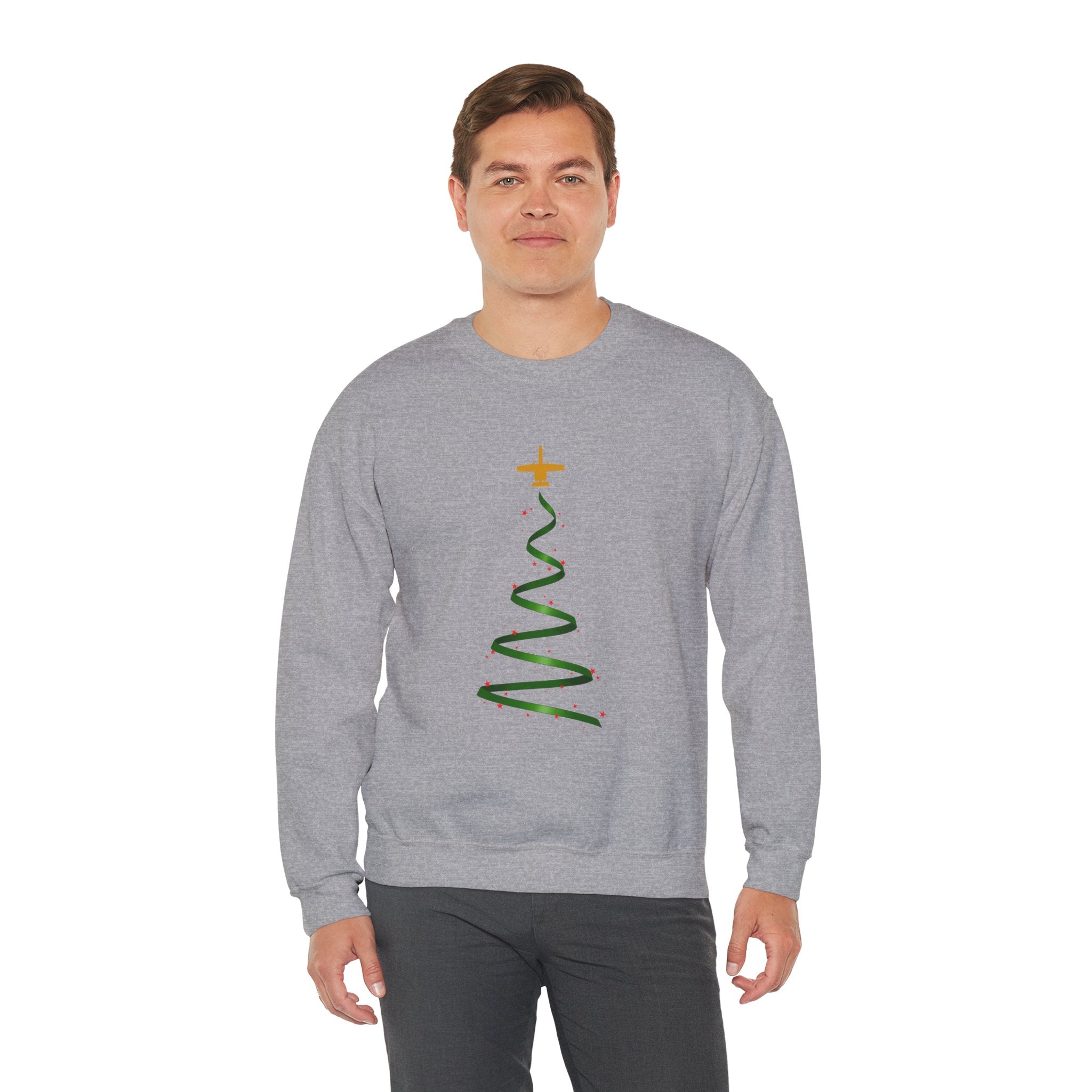A-10 Christmas Tree Sweatshirt (Unisex)