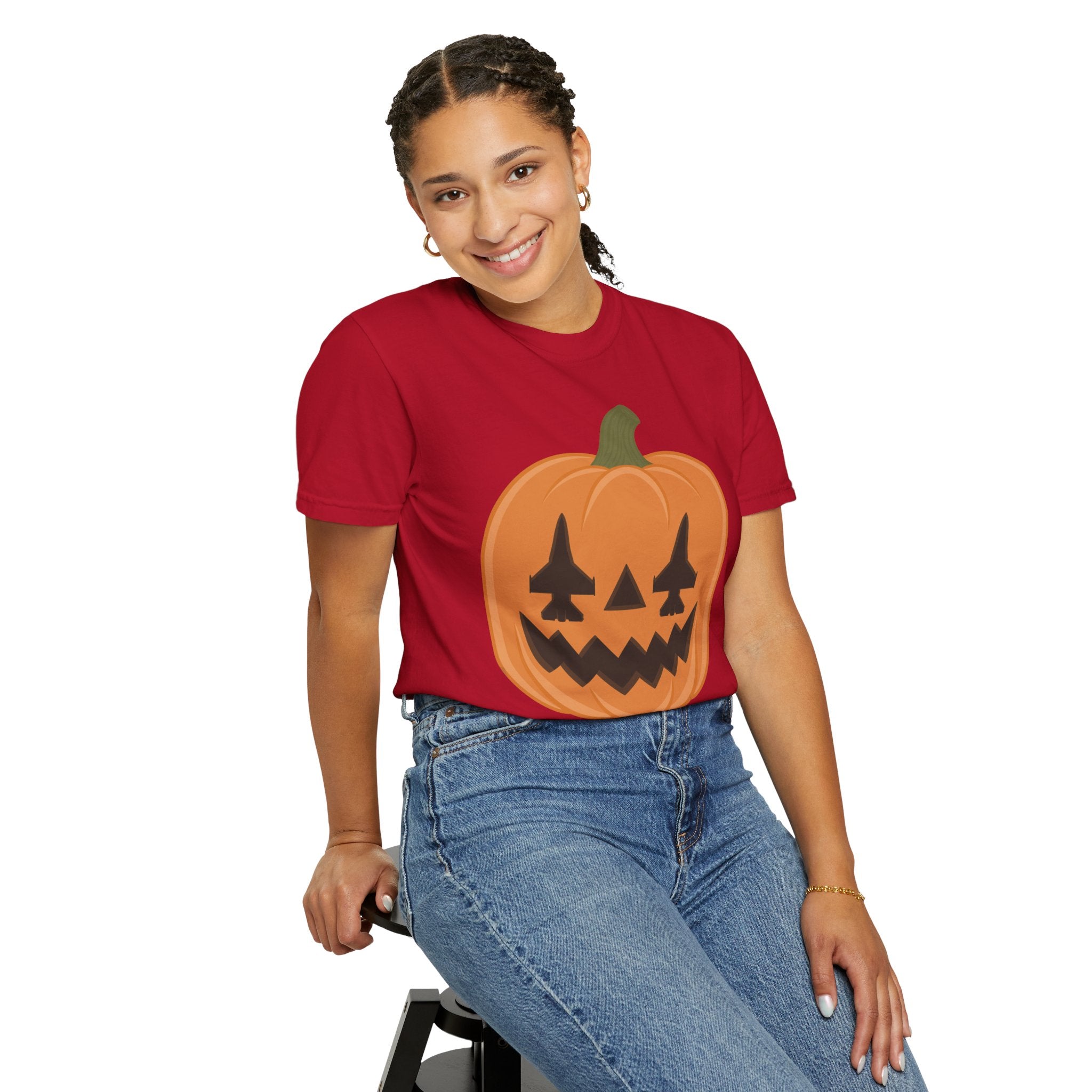 F-16 Jack-o-lantern Tee (Unisex)