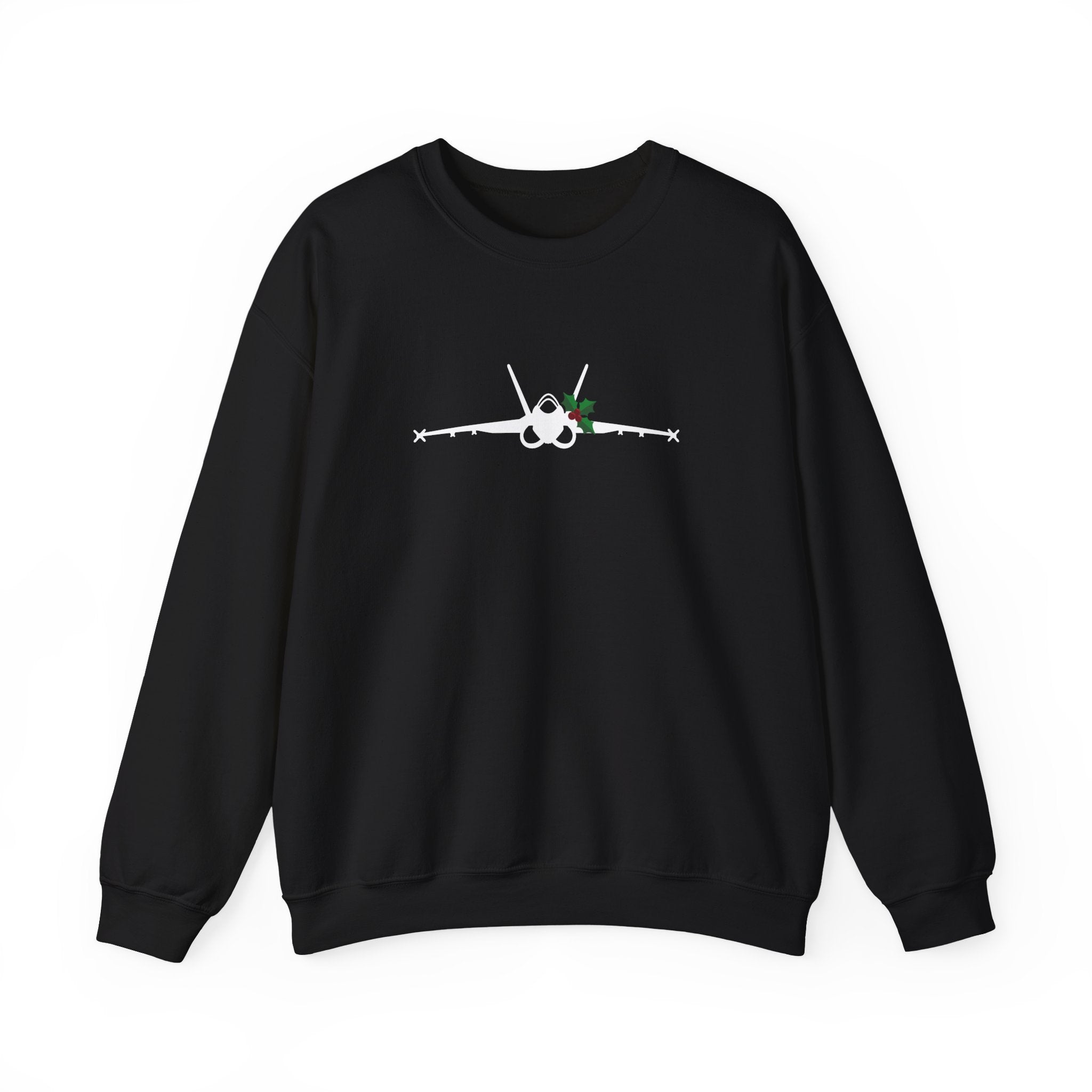 F-18 Holly Silhouette Sweatshirt (Unisex)