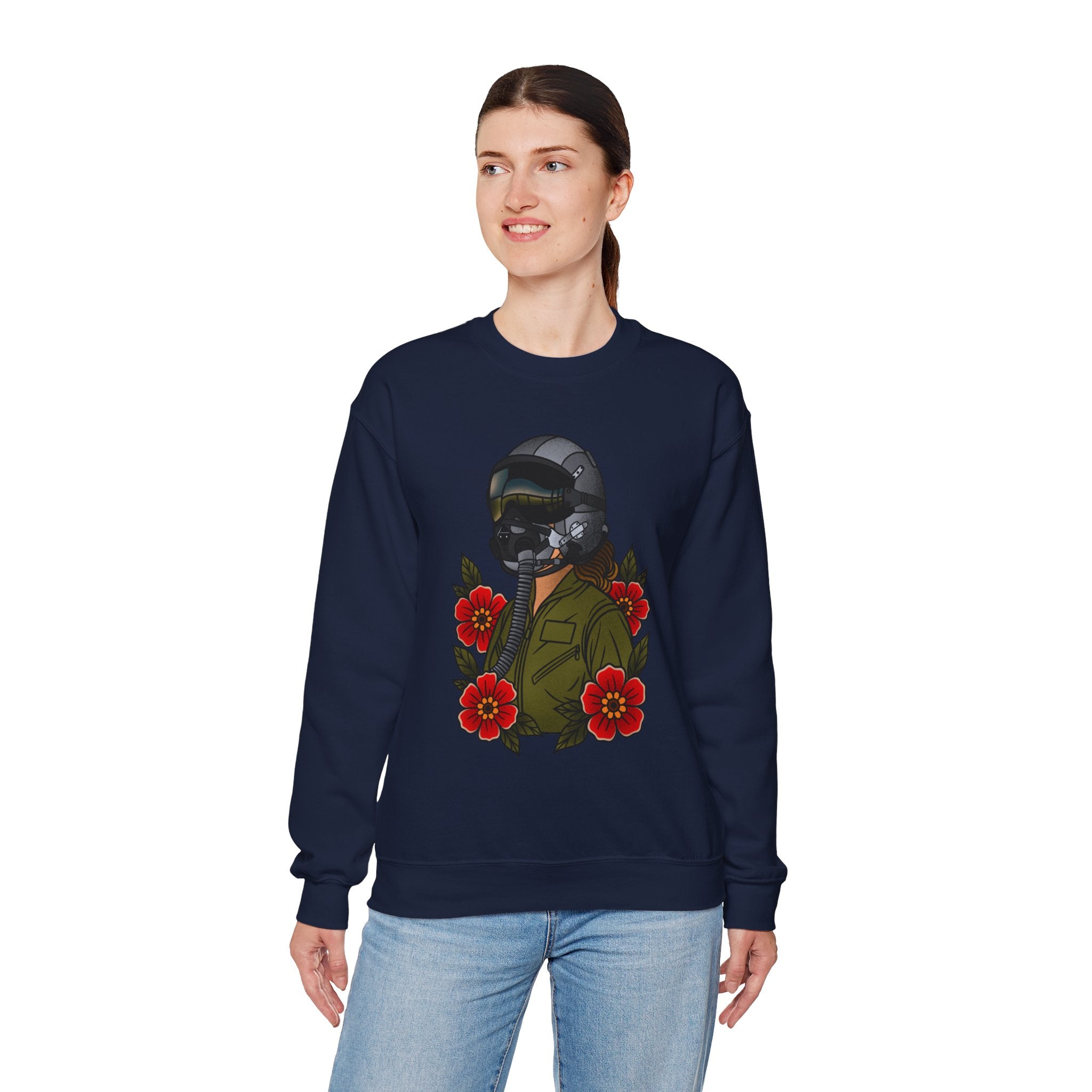 Fighter Pilot Sweatshirt - Fair 2 (Unisex)