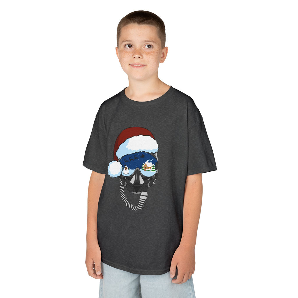 Santa Helmet Tee (Youth)