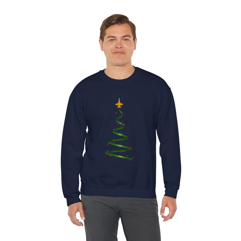 F-18 Christmas Tree Sweatshirt (Unisex)