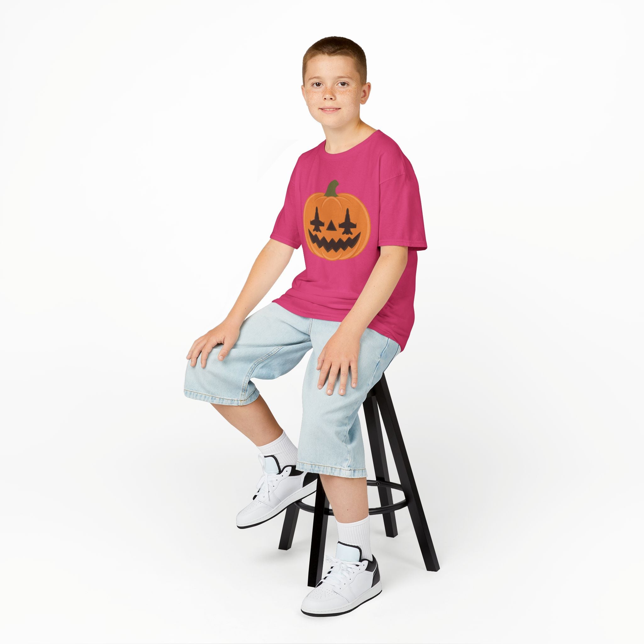 F-18 Jack-o-lantern Tee (Youth)