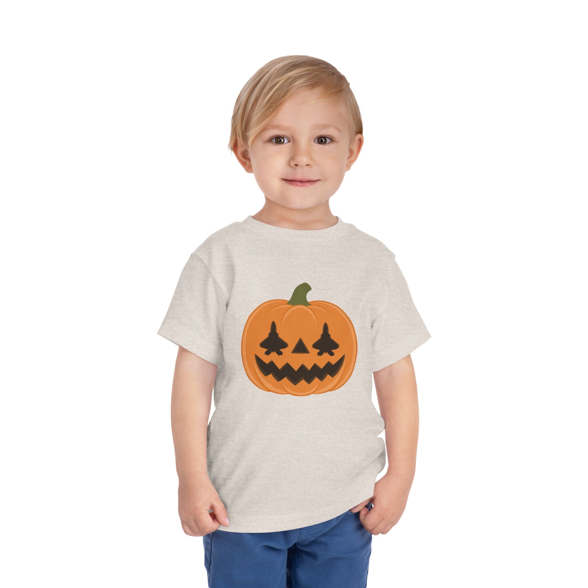 F-22 Jack-o-lantern Tee (Toddler)