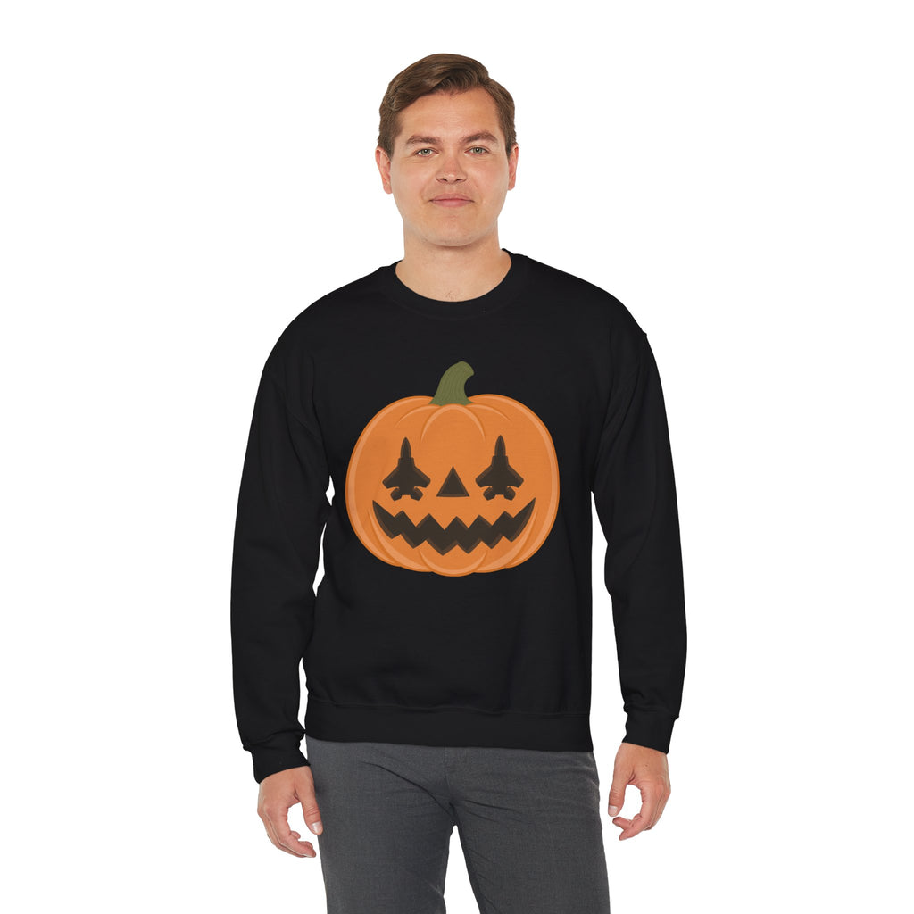 F-15 Jack-o-lantern Sweatshirt (Unisex)
