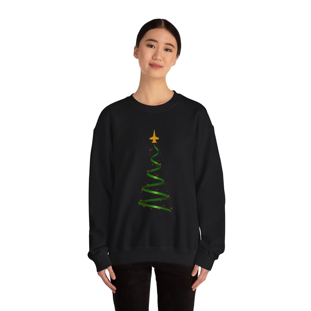 F-18 Christmas Tree Sweatshirt (Unisex)
