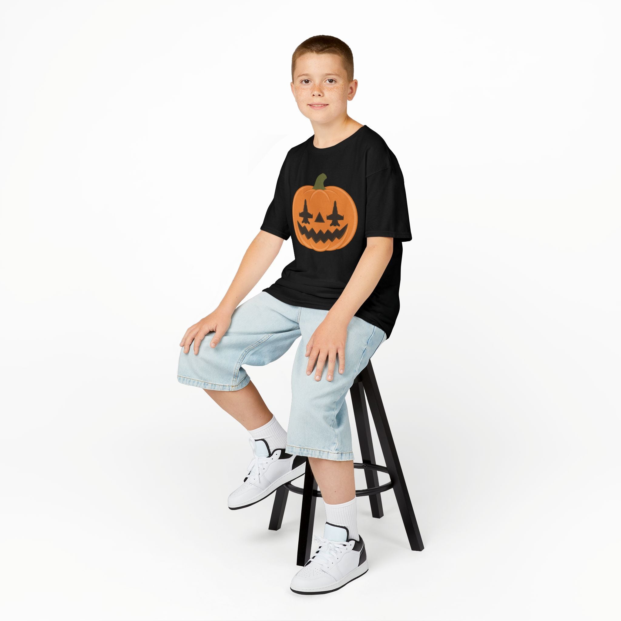 F-18 Jack-o-lantern Tee (Youth)