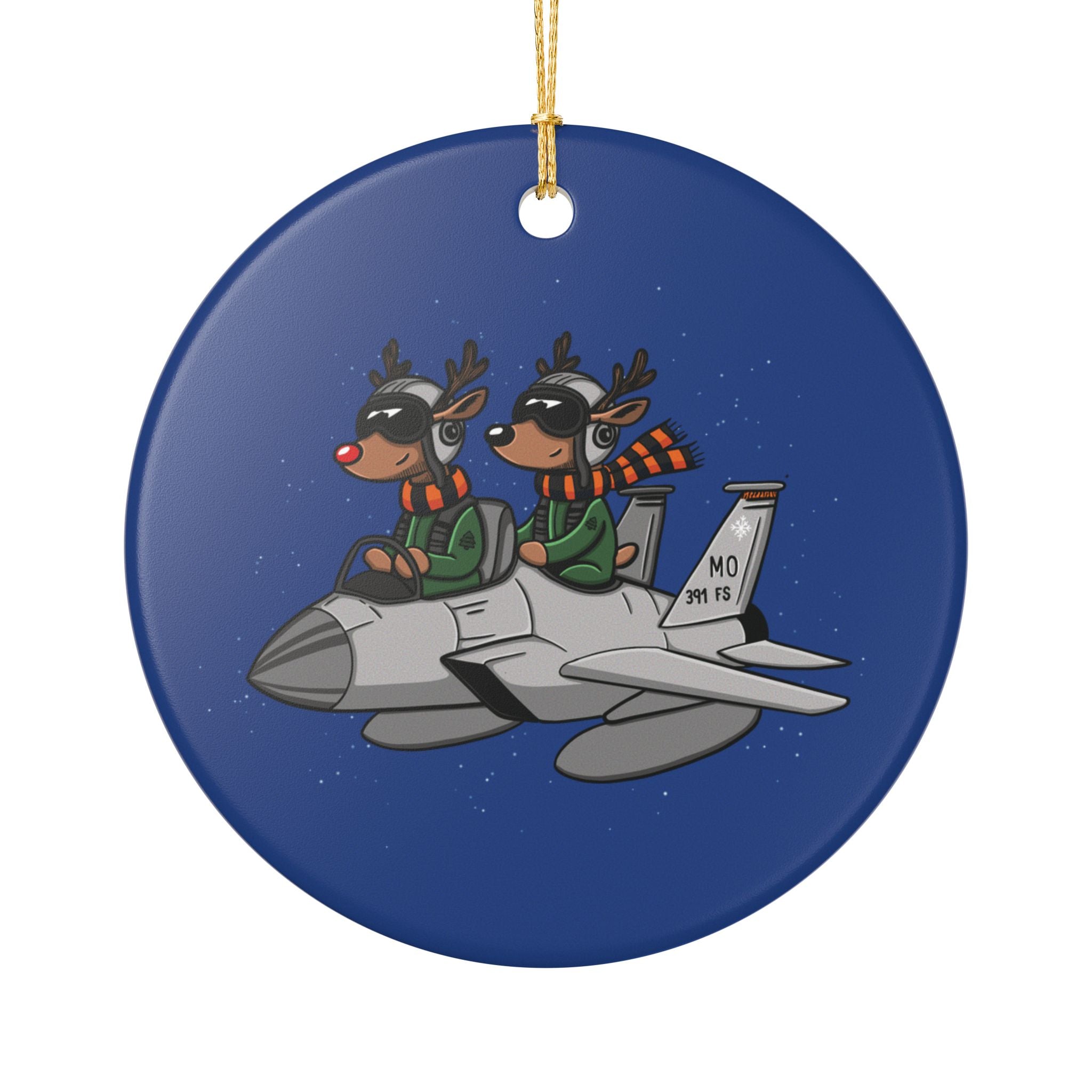 391 FS Inspired Reindeer Ornament