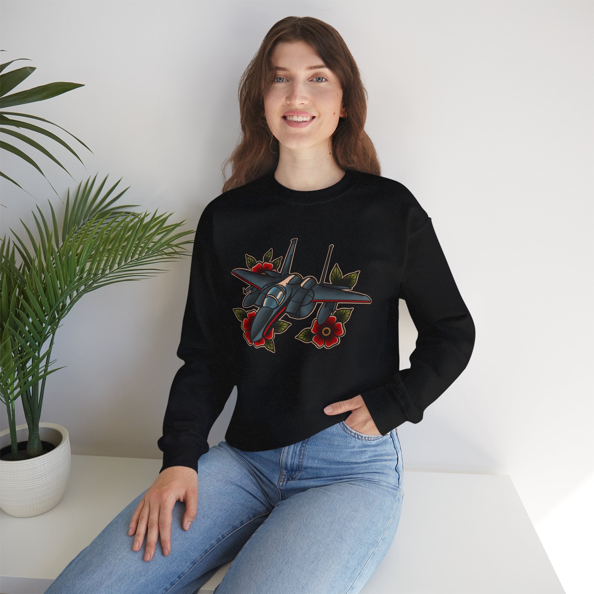F-15 Tattoo Sweatshirt (Unisex)