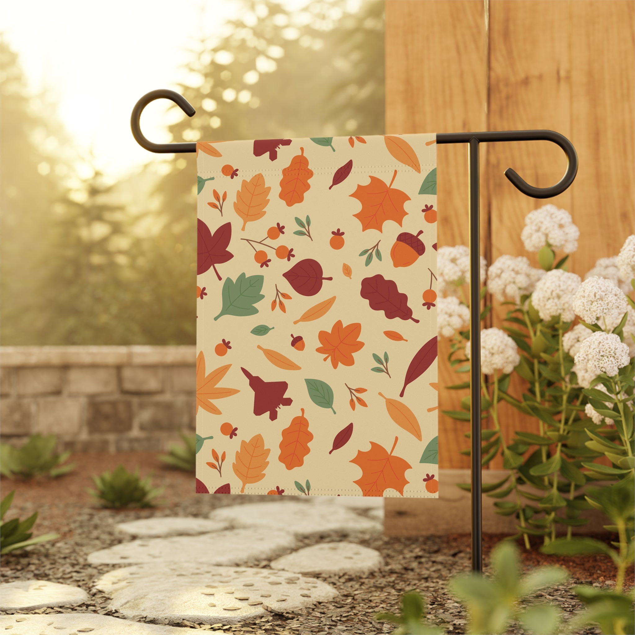 F-22 Autumn Garden Flag