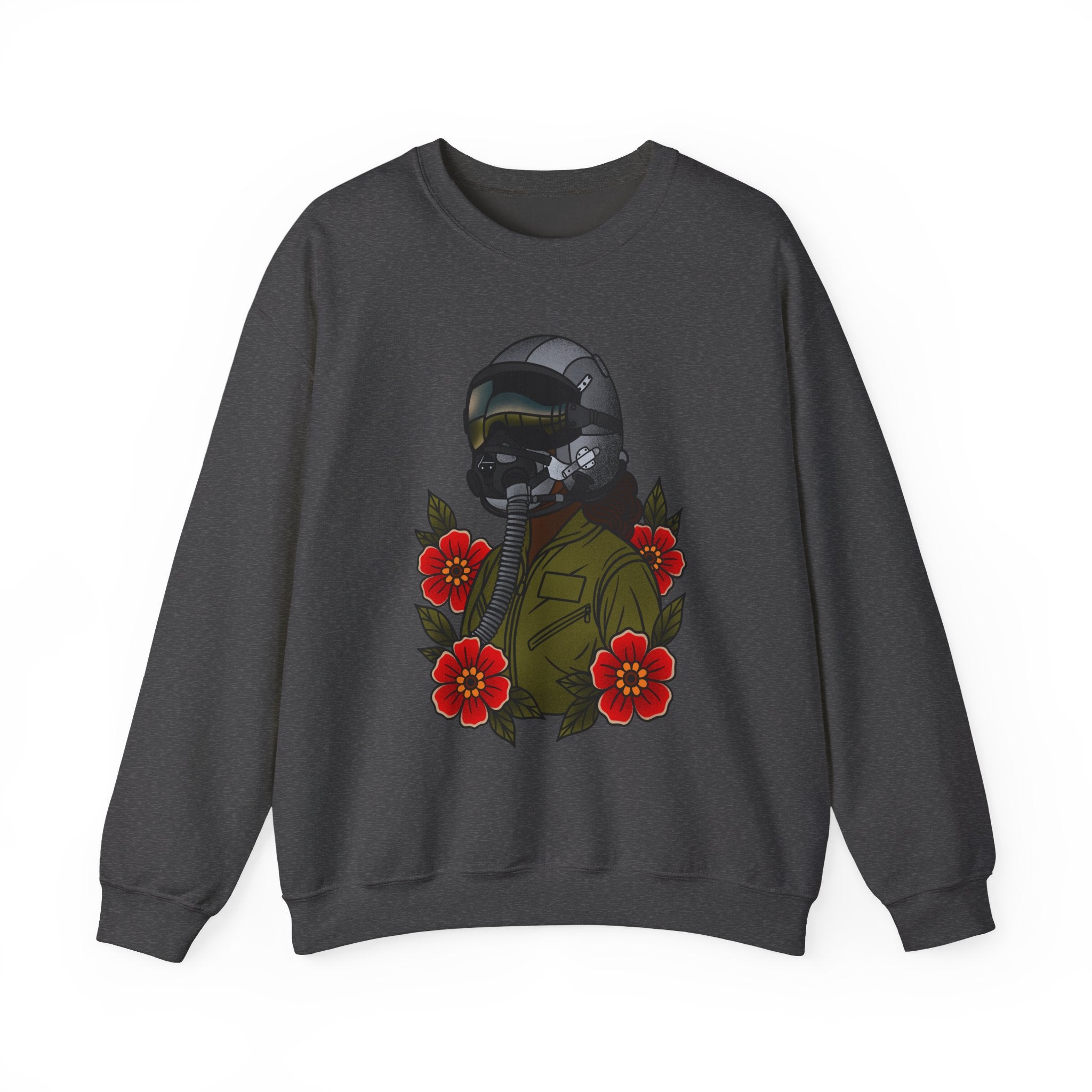 Fighter Pilot  Sweatshirt - Deep (Unisex)