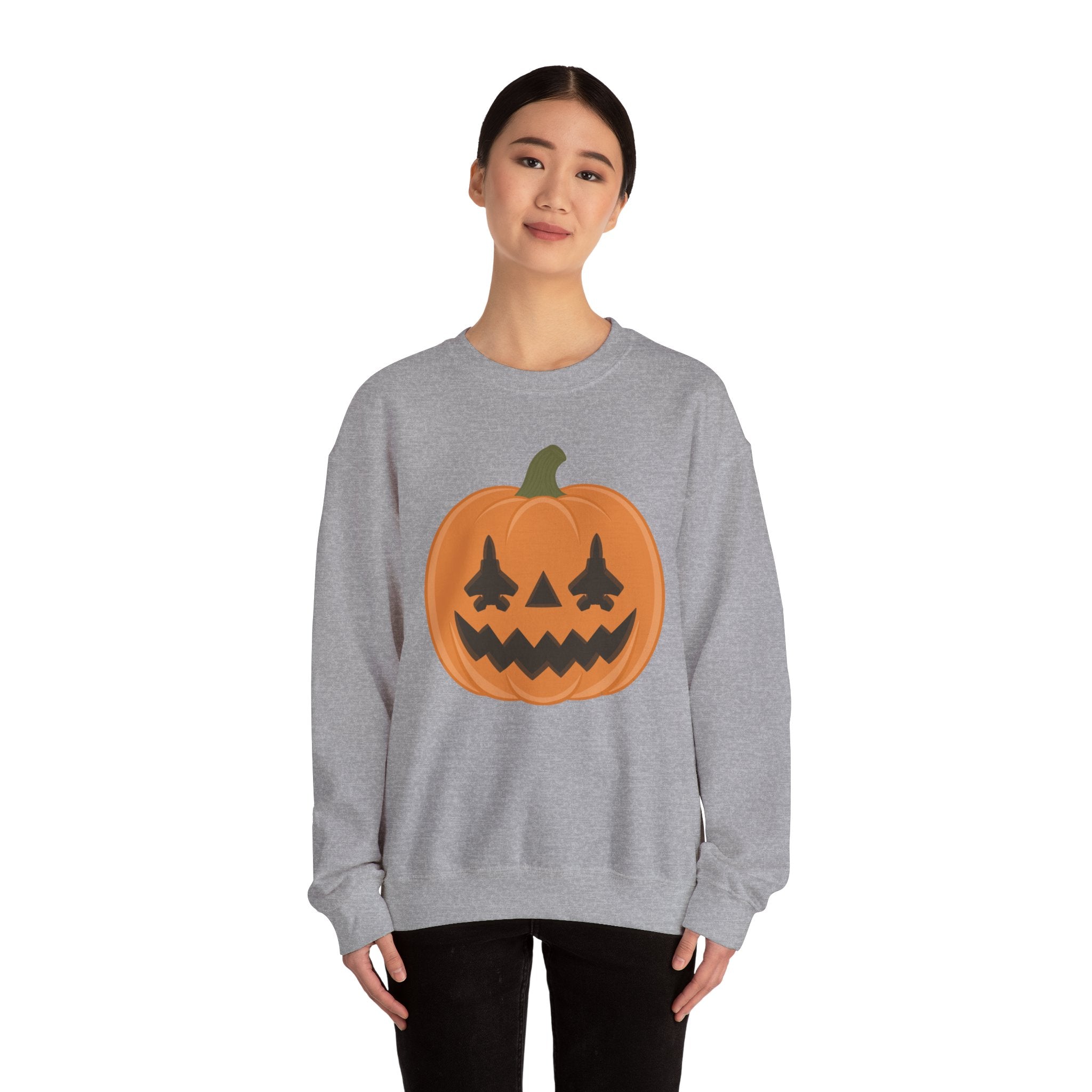 F-15 Jack-o-lantern Sweatshirt (Unisex)