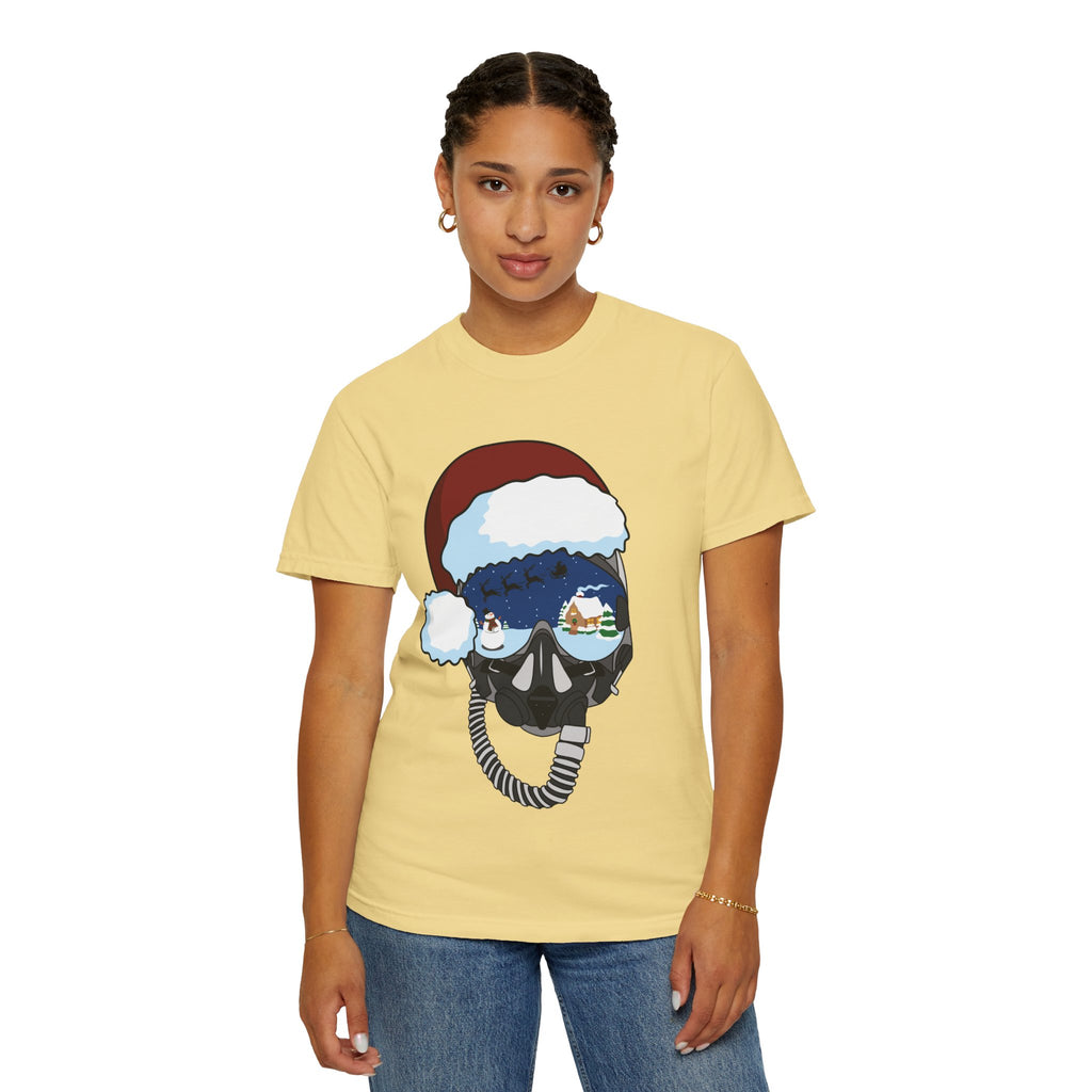 Santa Helmet Tee (Unisex)