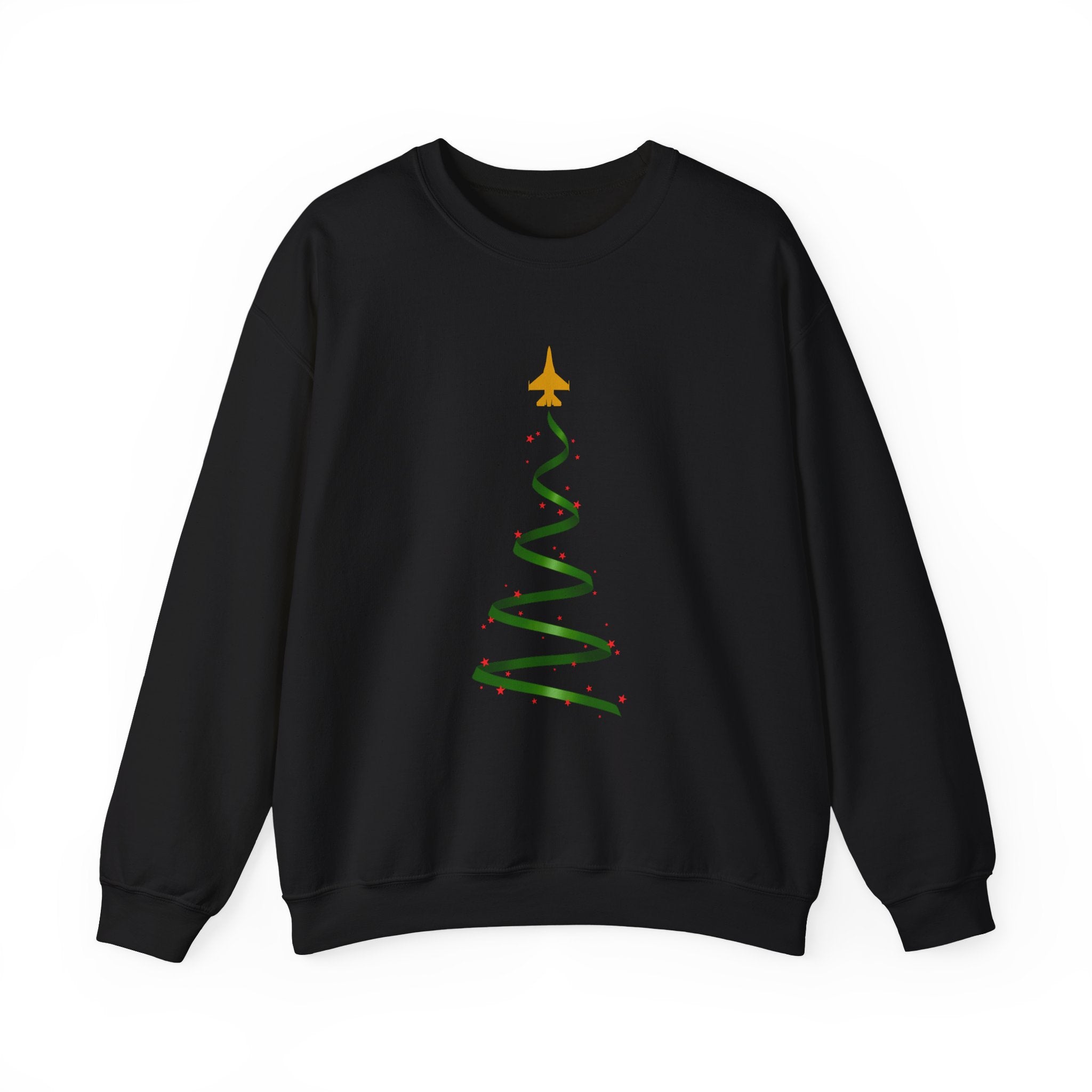 F-16 Christmas Tree Sweatshirt (Unisex)