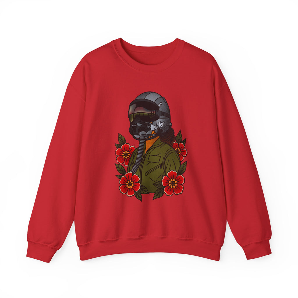 Fighter Pilot Sweatshirt - Traditional (Unisex)