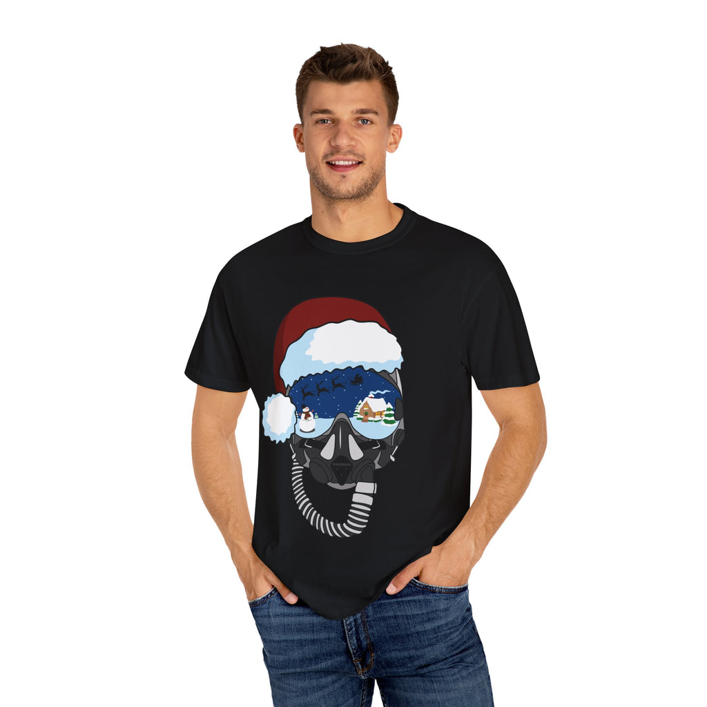Santa Helmet Tee (Unisex)