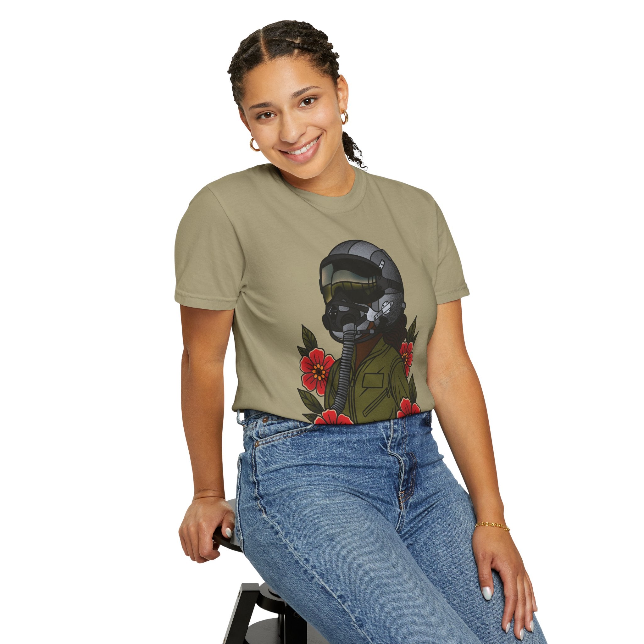 Fighter Pilot Tee - Deep (Unisex)
