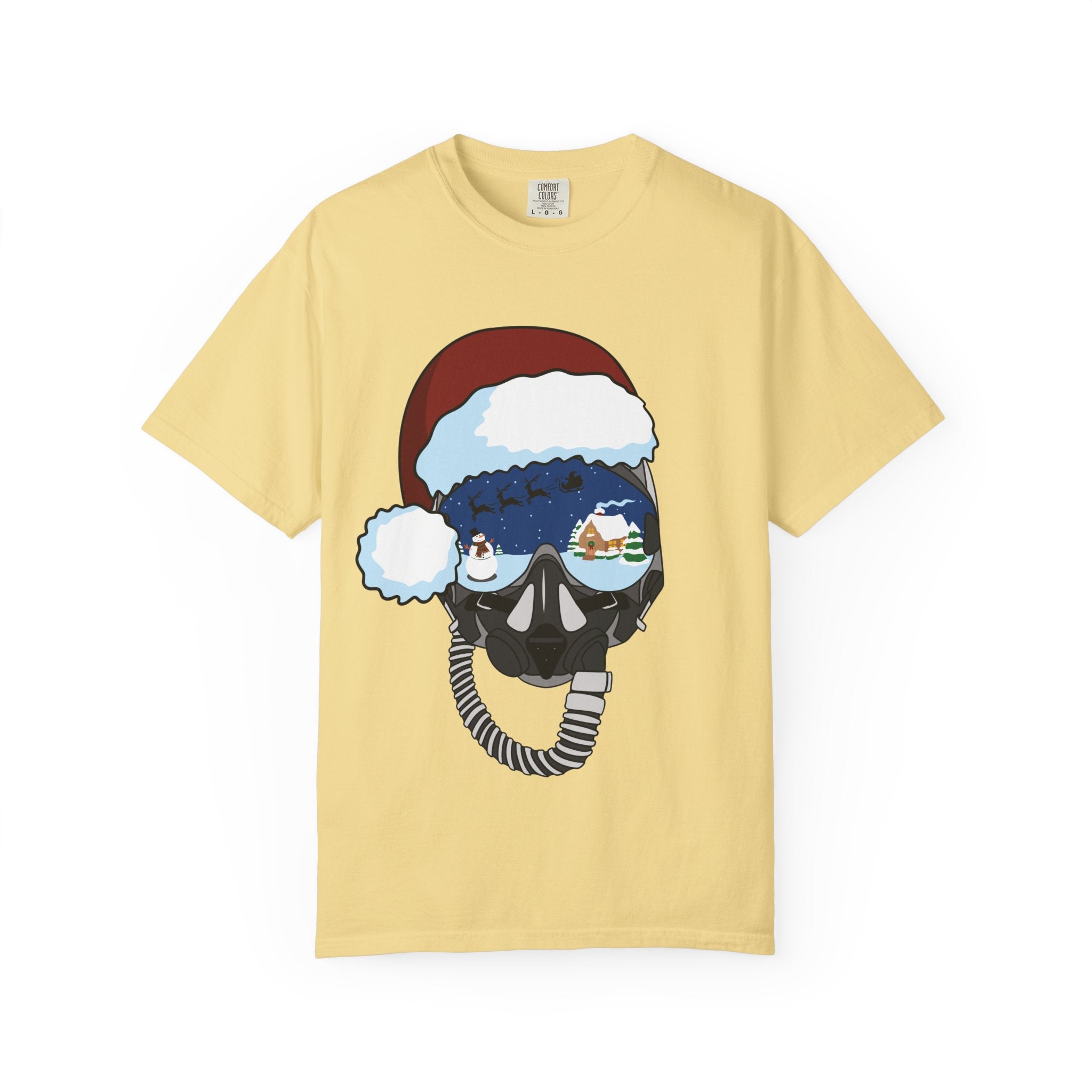 Santa Helmet Tee (Unisex)