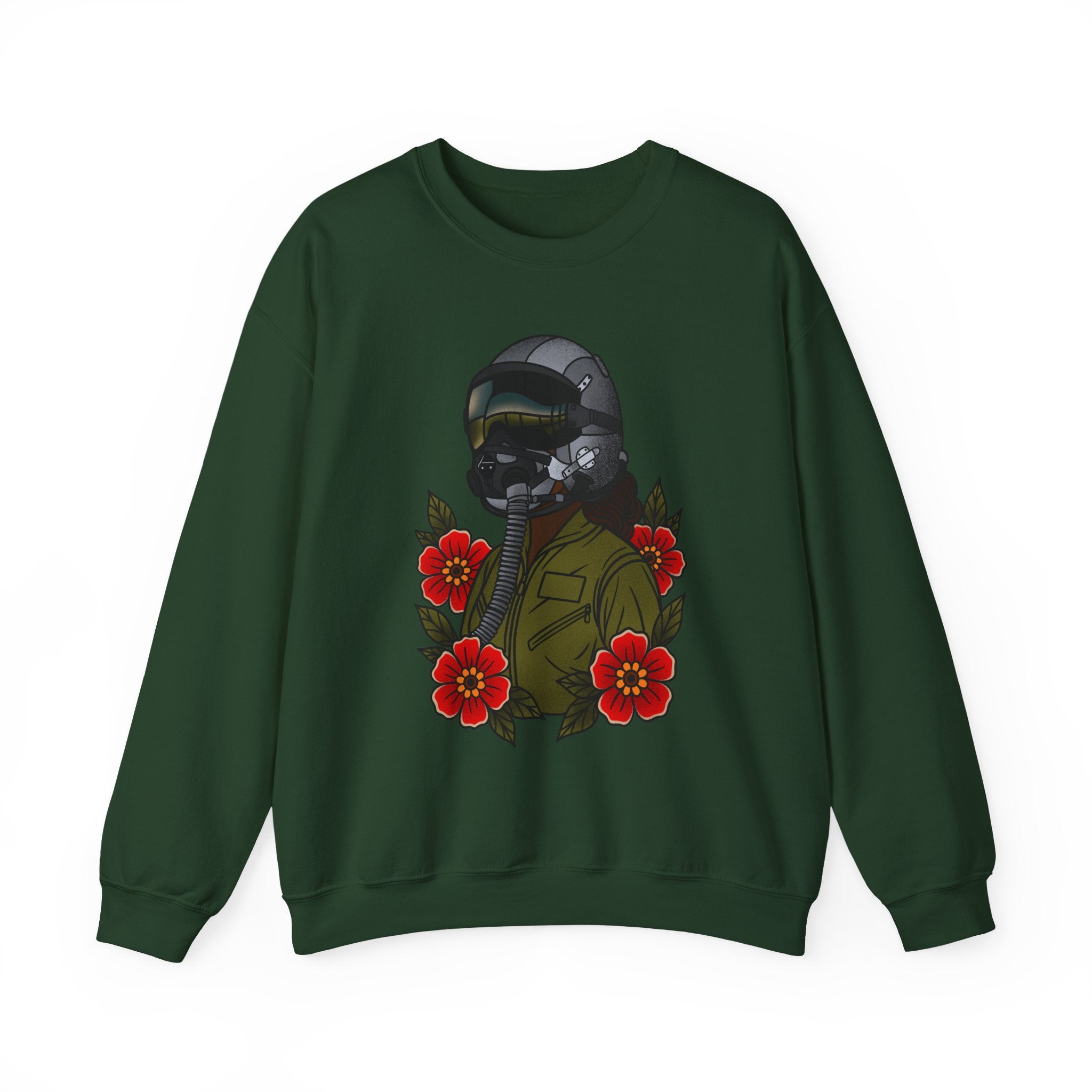 Fighter Pilot  Sweatshirt - Deep (Unisex)