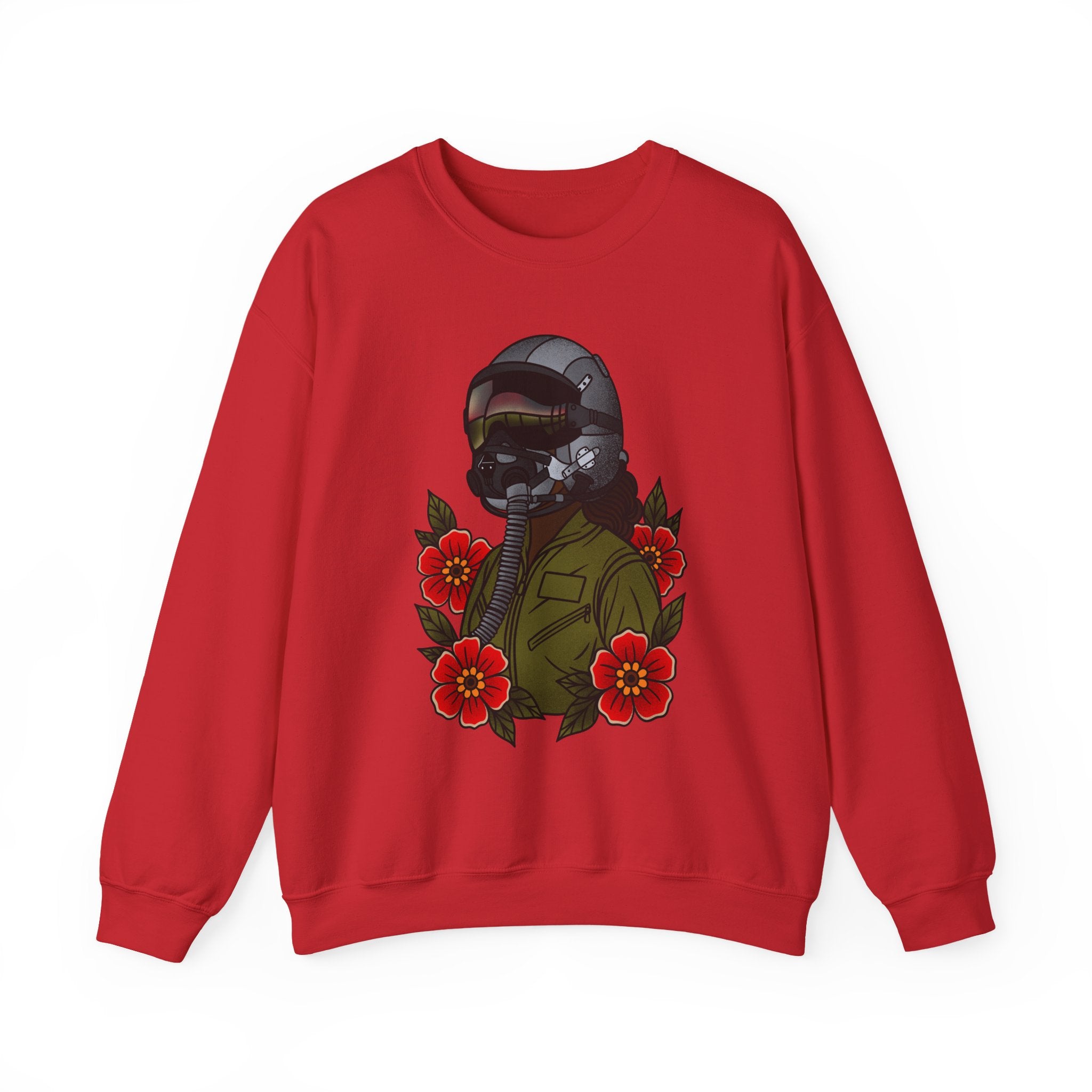 Fighter Pilot  Sweatshirt - Deep (Unisex)