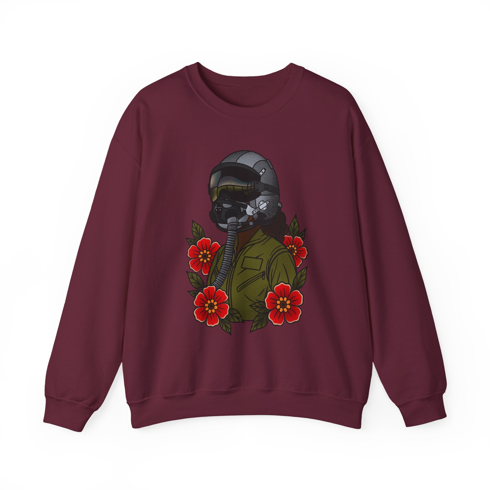 Fighter Pilot  Sweatshirt - Deep (Unisex)