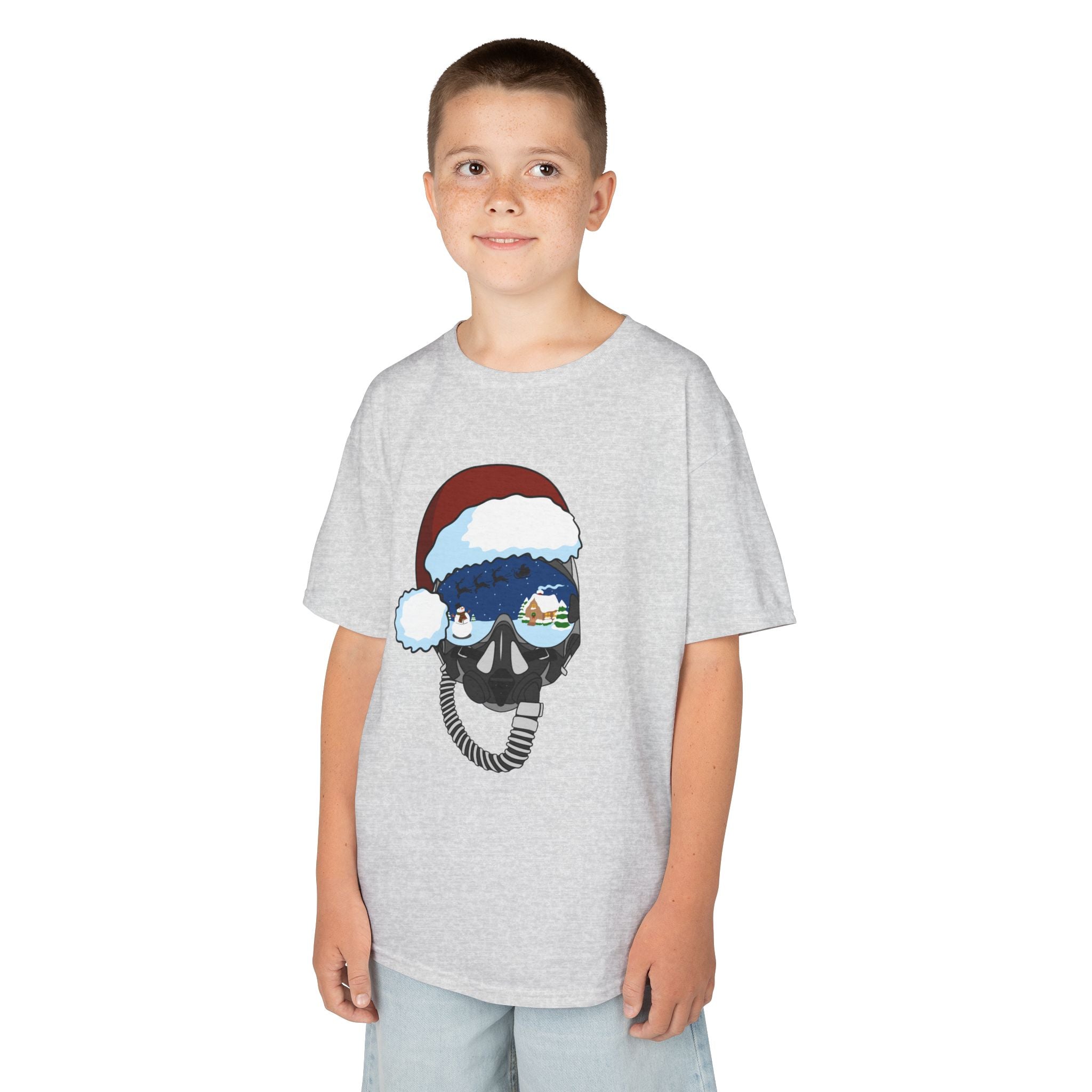 Santa Helmet Tee (Youth)