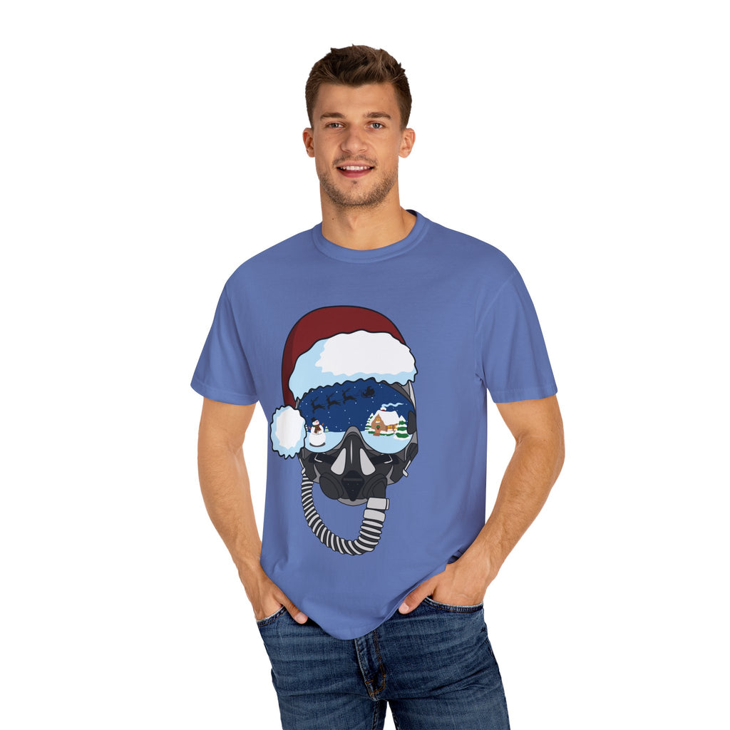 Santa Helmet Tee (Unisex)