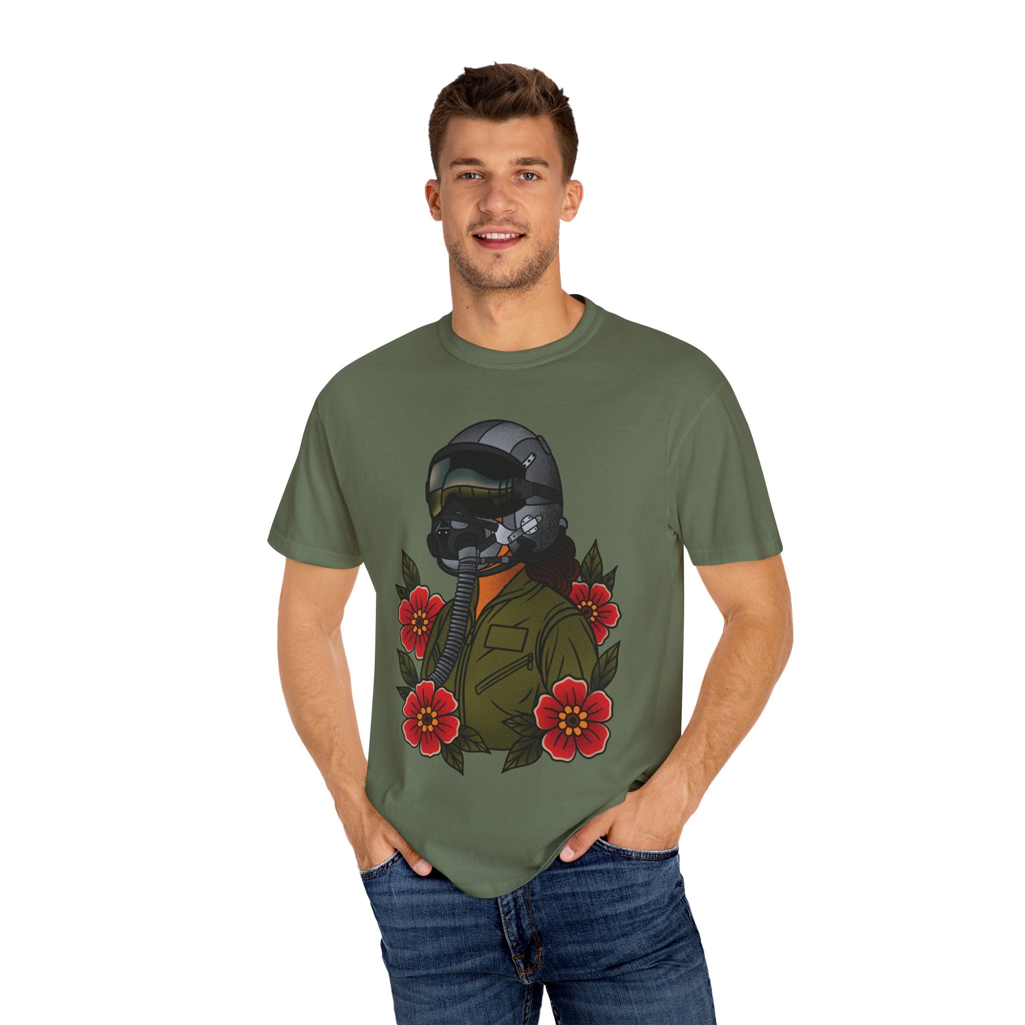 Fighter Pilot Tee - Traditional (Unisex)