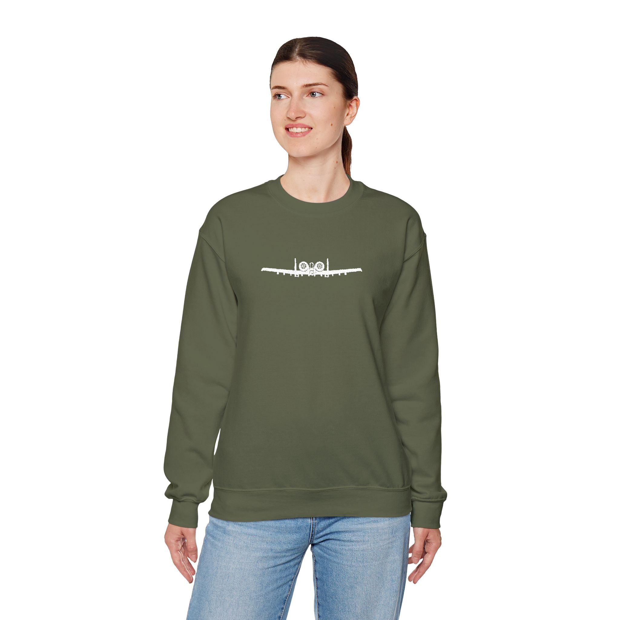 A-10 Embroidered Sweatshirt (Unisex)