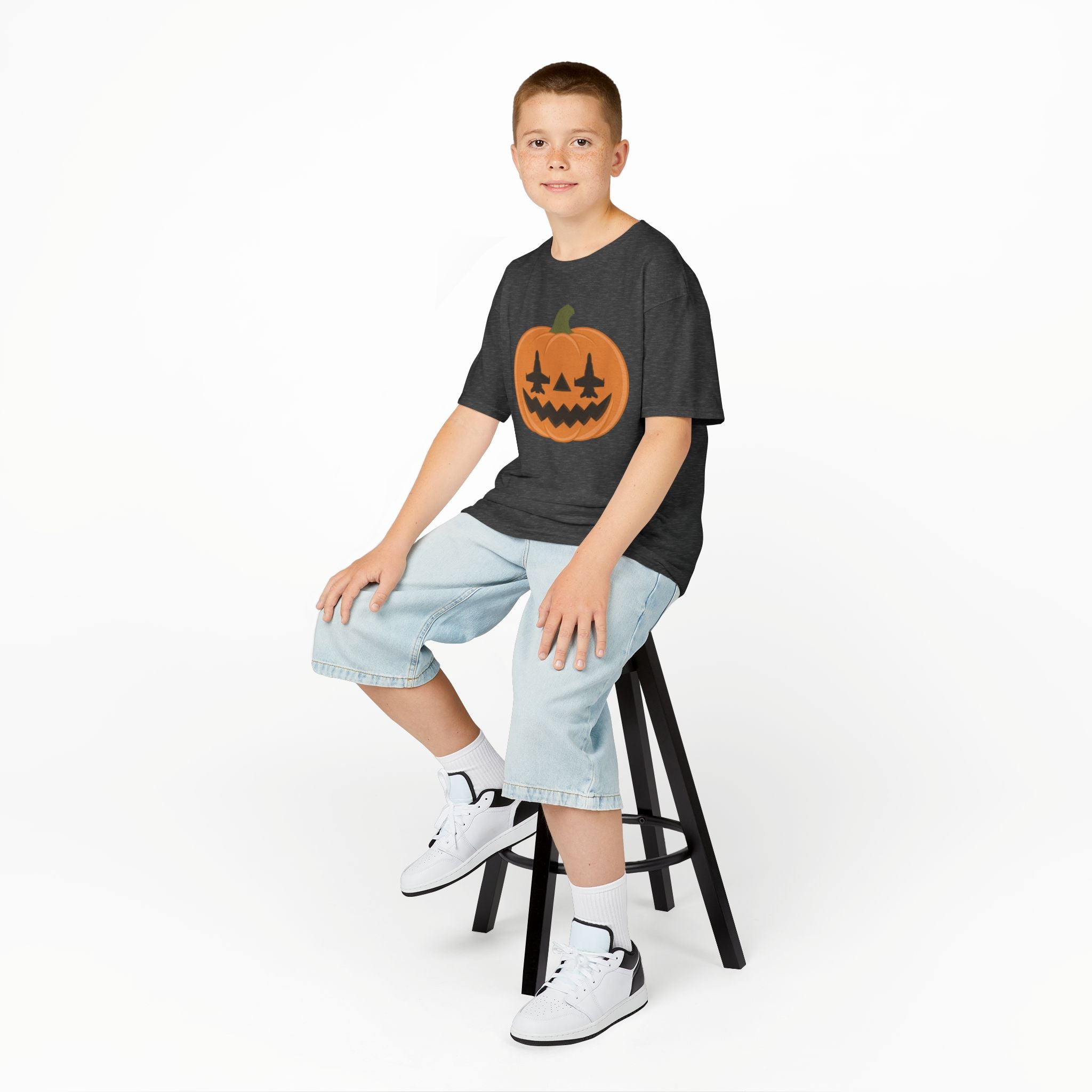 F-18 Jack-o-lantern Tee (Youth)