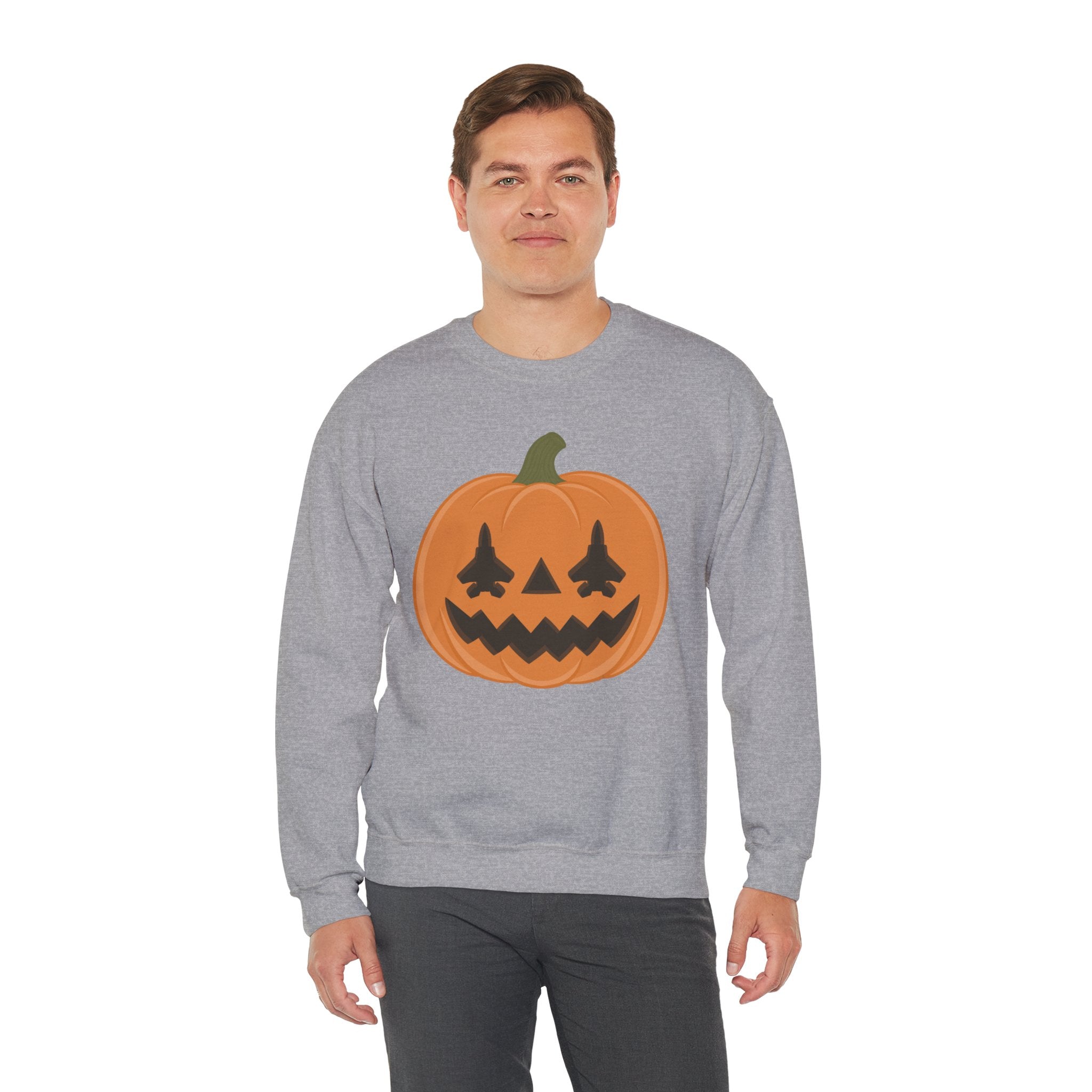 F-15 Jack-o-lantern Sweatshirt (Unisex)