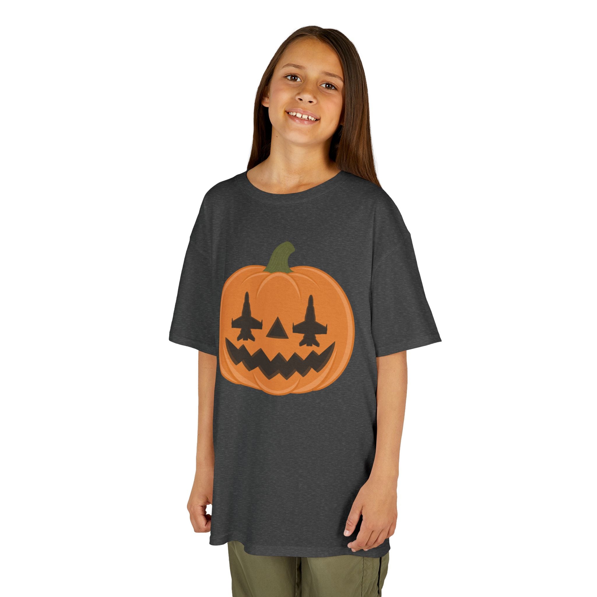 F-18 Jack-o-lantern Tee (Youth)