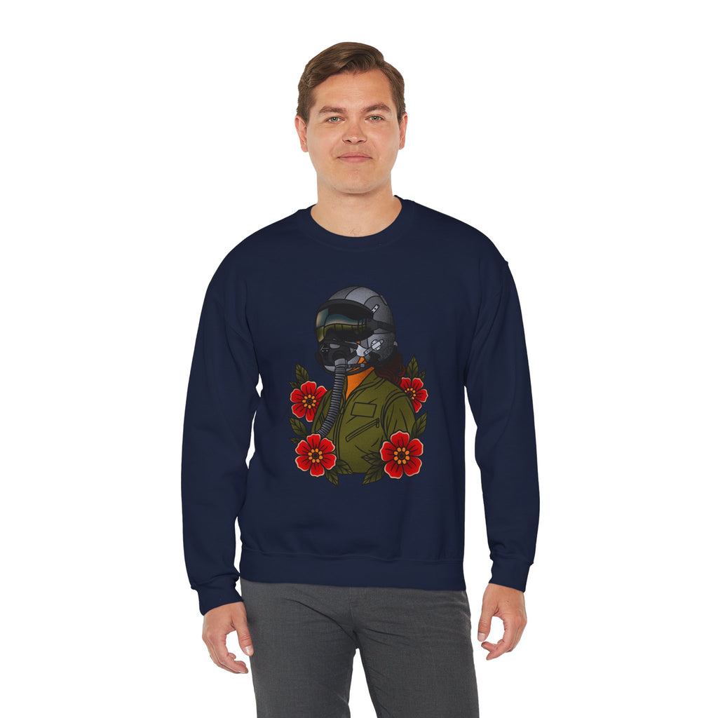 Fighter Pilot Sweatshirt - Traditional (Unisex)