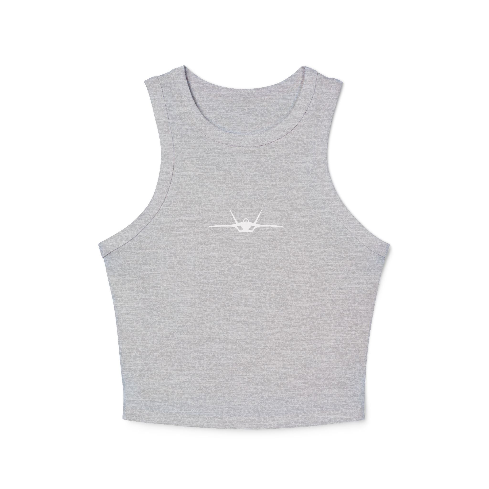 F-22 Silhouette Premium Crop Tank (Women)