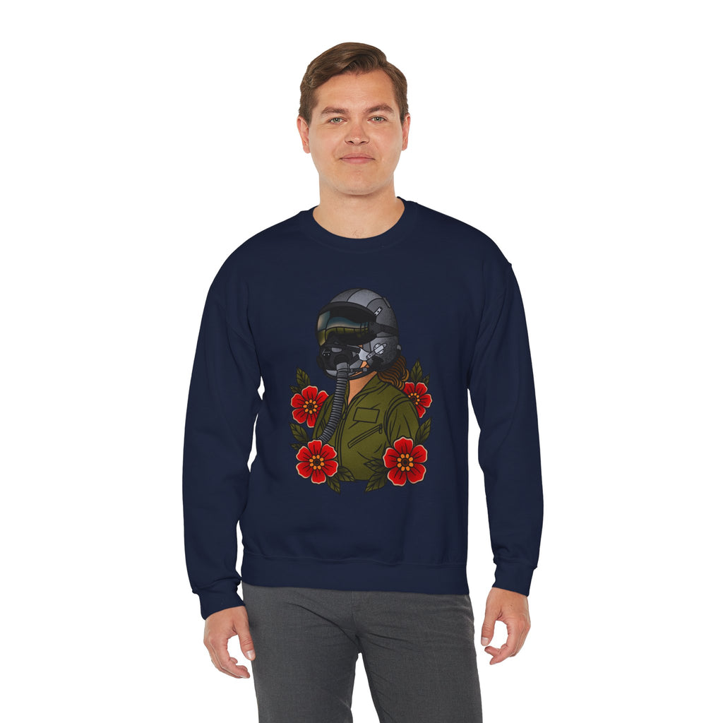 Fighter Pilot Sweatshirt - Fair 2 (Unisex)