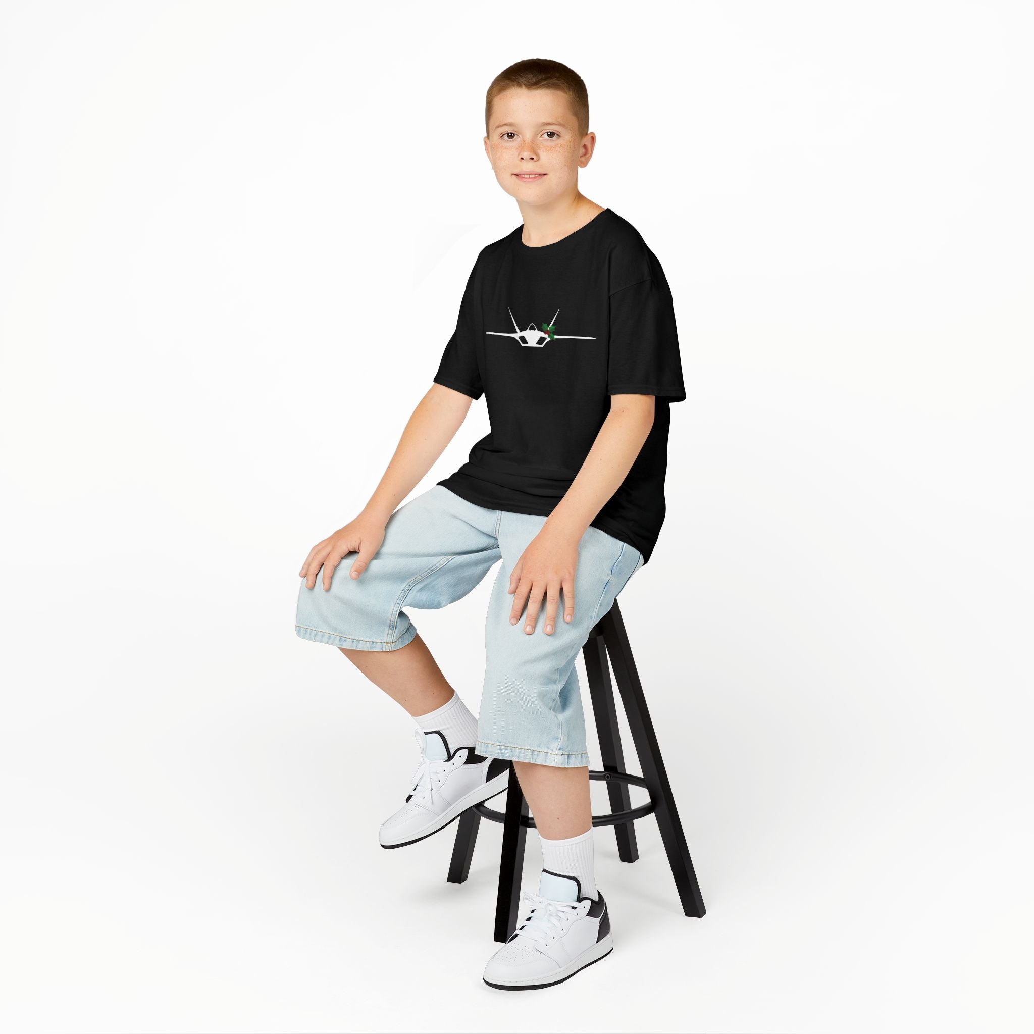 F-22 Holly Silhouette Tee (Youth)