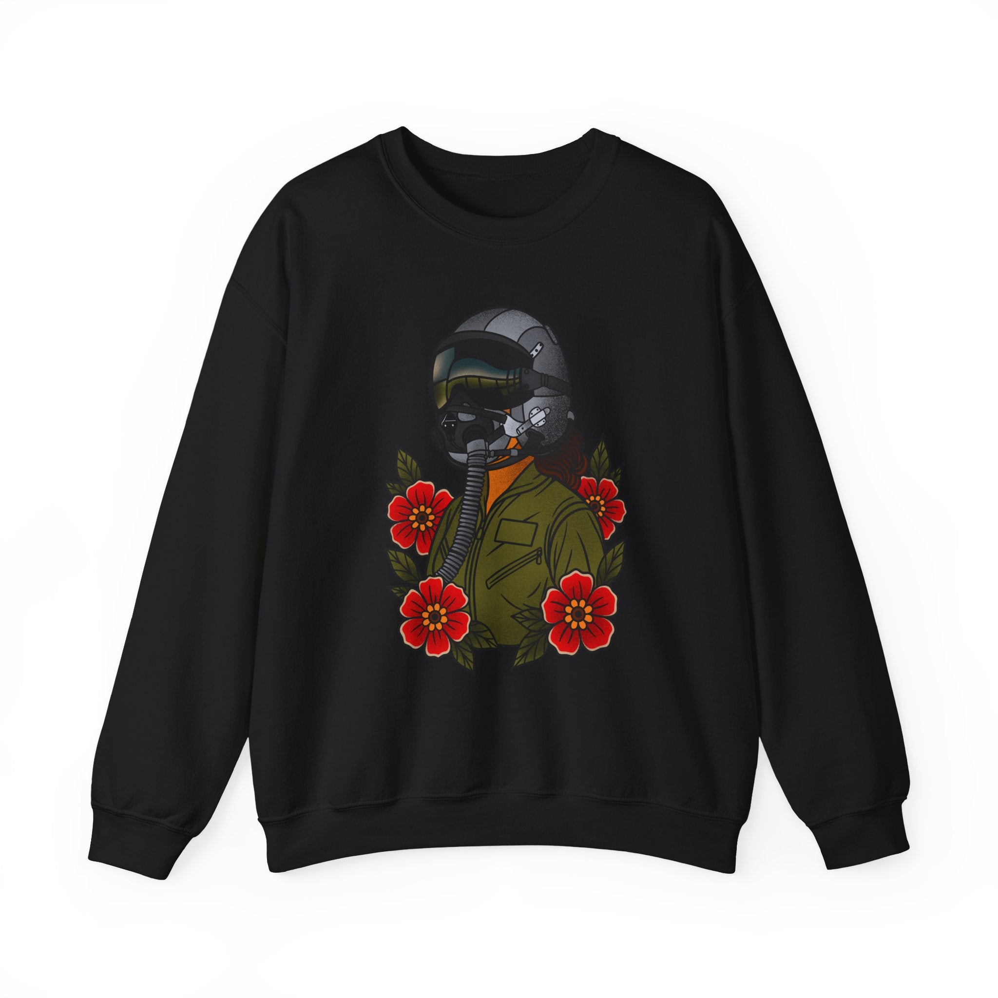 Fighter Pilot Sweatshirt - Traditional (Unisex)
