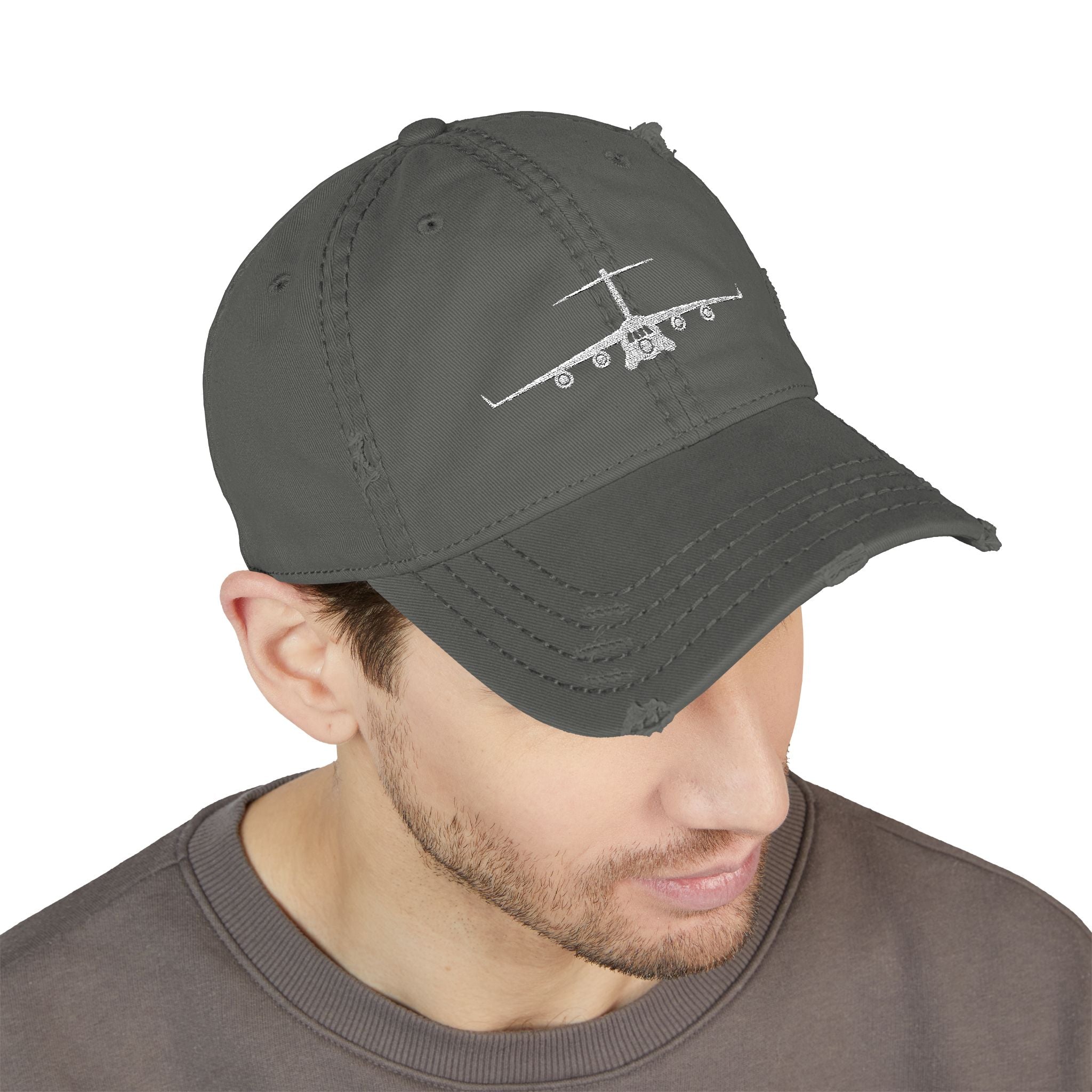 C-17 Distressed Dad Hat