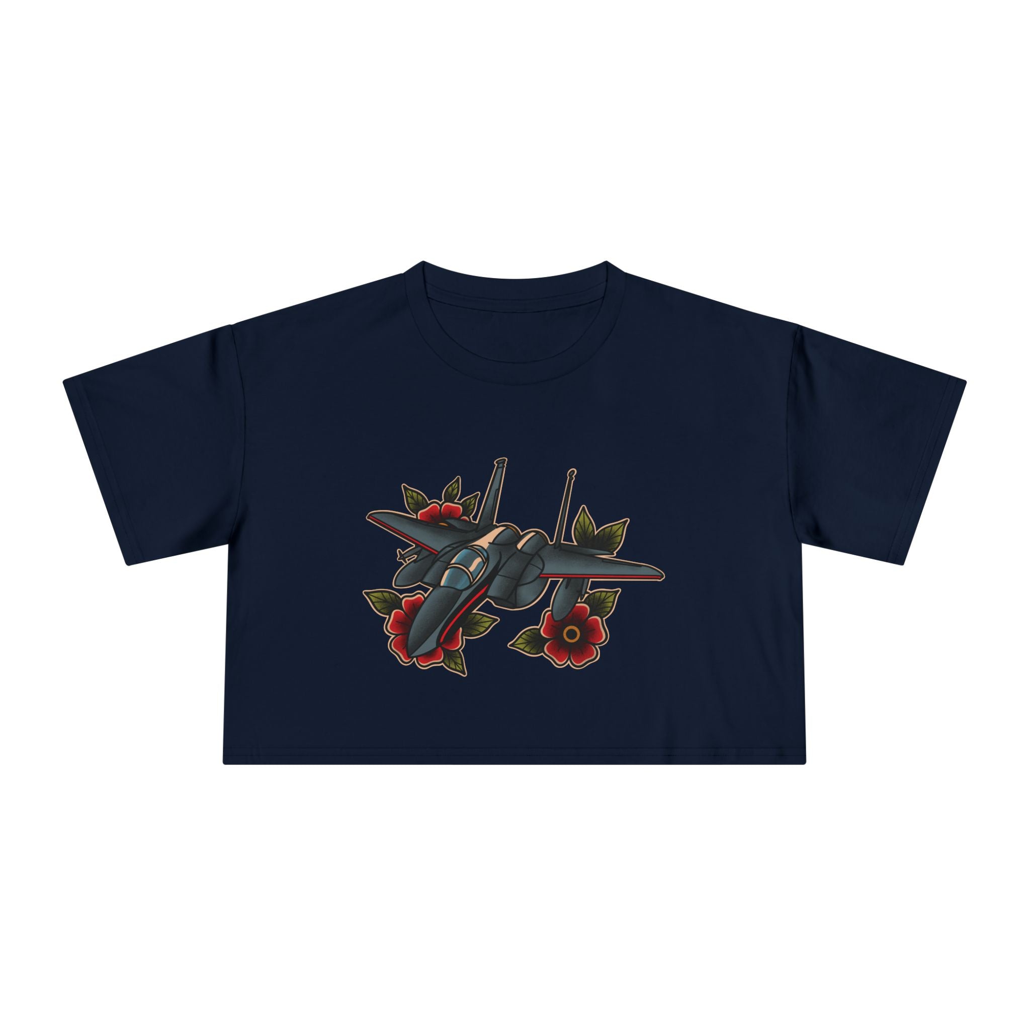 F-15 Tattoo Crop Tee