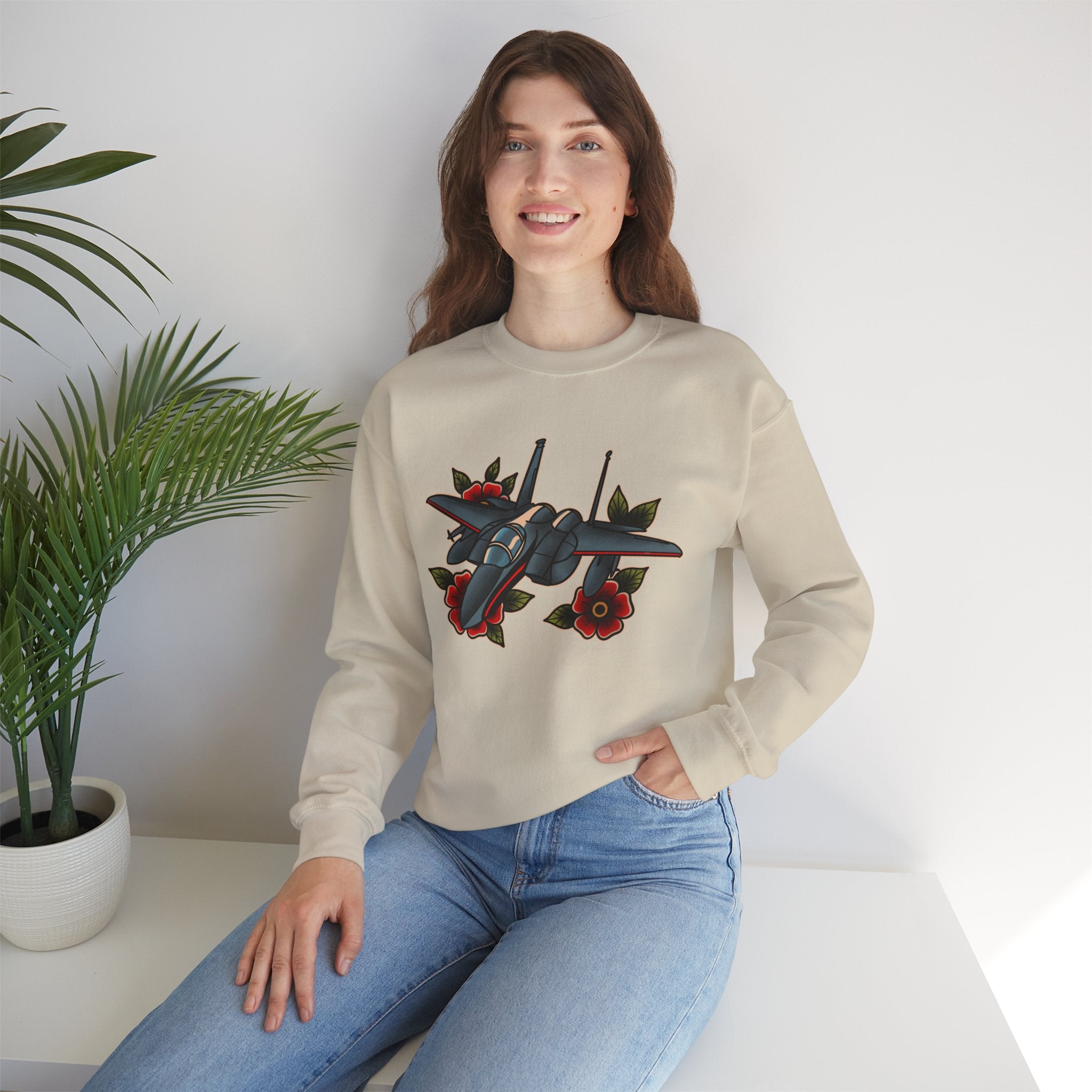 F-15 Tattoo Sweatshirt (Unisex)