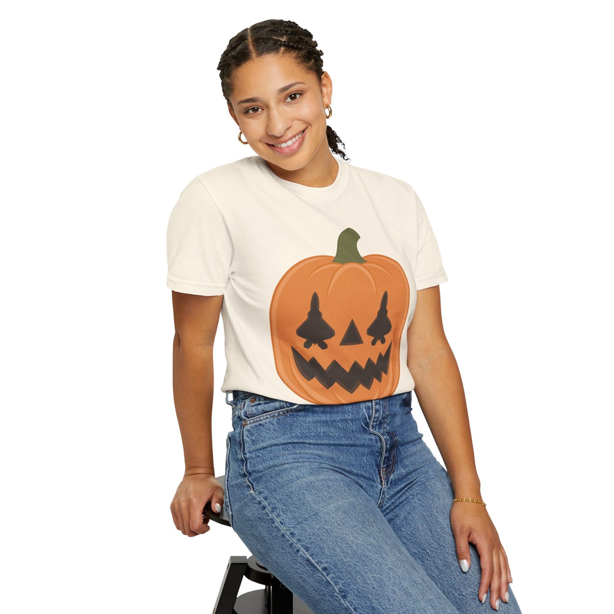 F-22 Jack-o-lantern Tee (Unisex)
