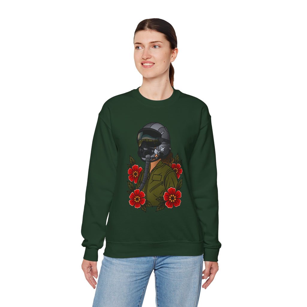 Fighter Pilot Sweatshirt - Fair 2 (Unisex)