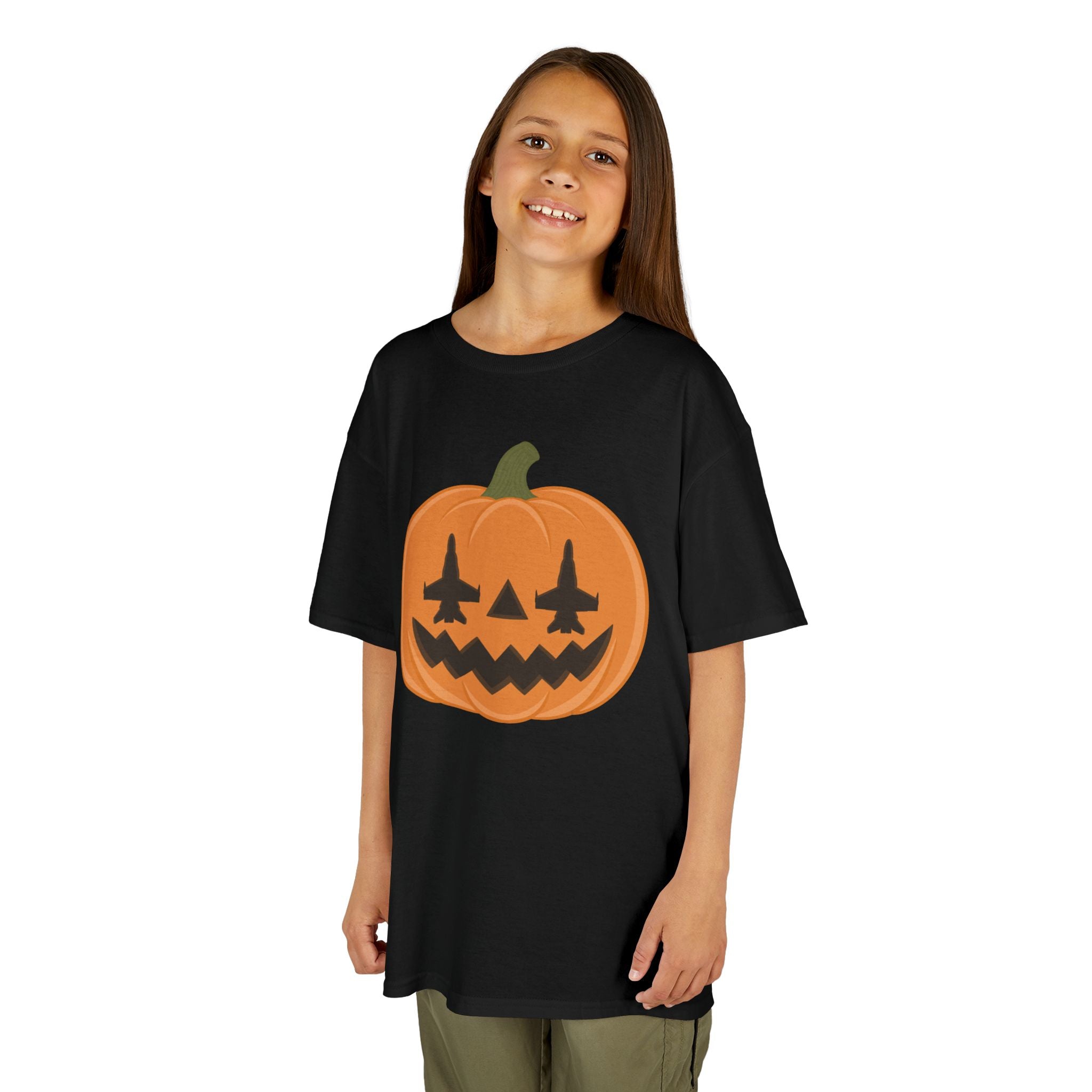 F-18 Jack-o-lantern Tee (Youth)