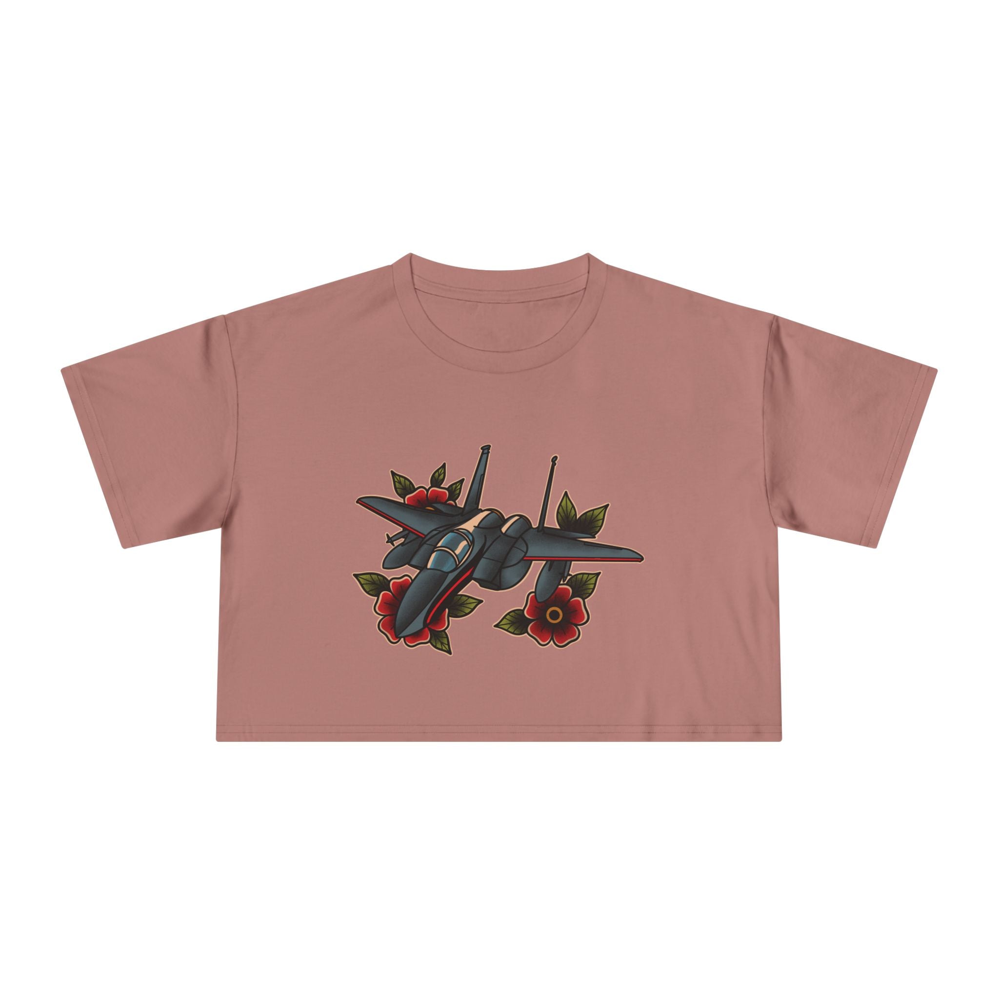 F-15 Tattoo Crop Tee