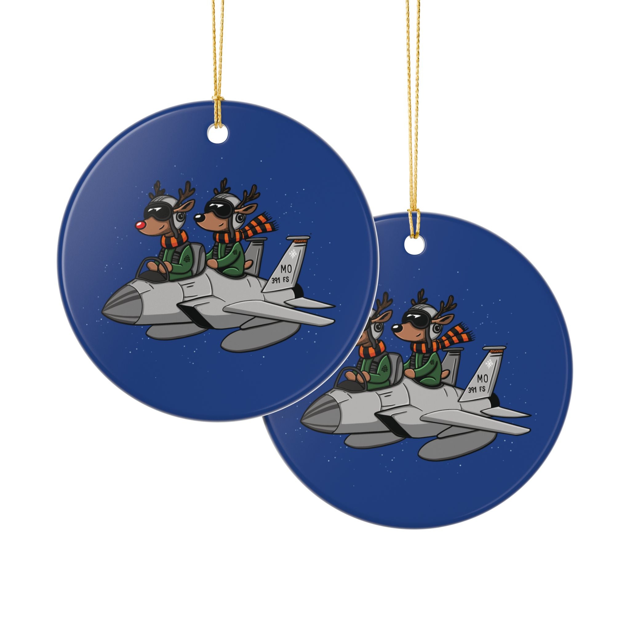 391 FS Inspired Reindeer Ornament