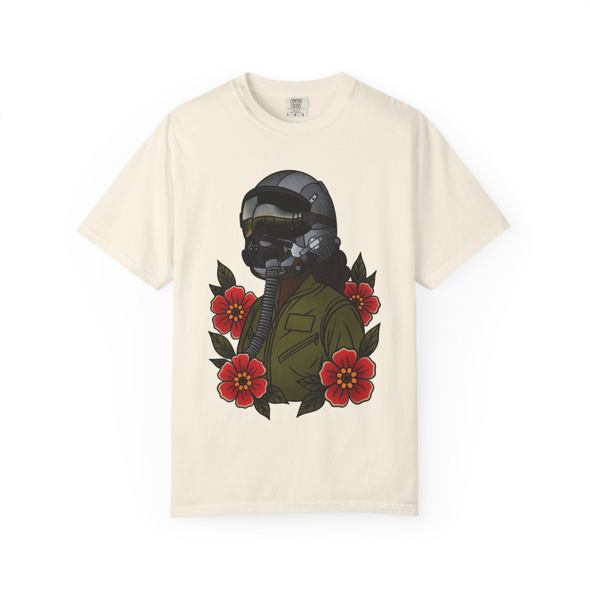 Fighter Pilot Tee - Deep (Unisex)